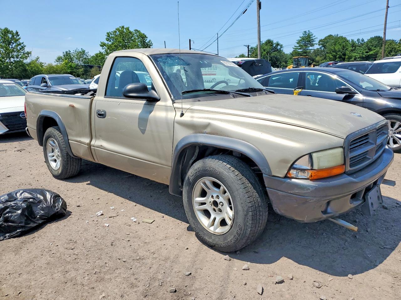 2002 Dodge Dakota Base, Sxt Gold vin: 1B7FL16X12S590325