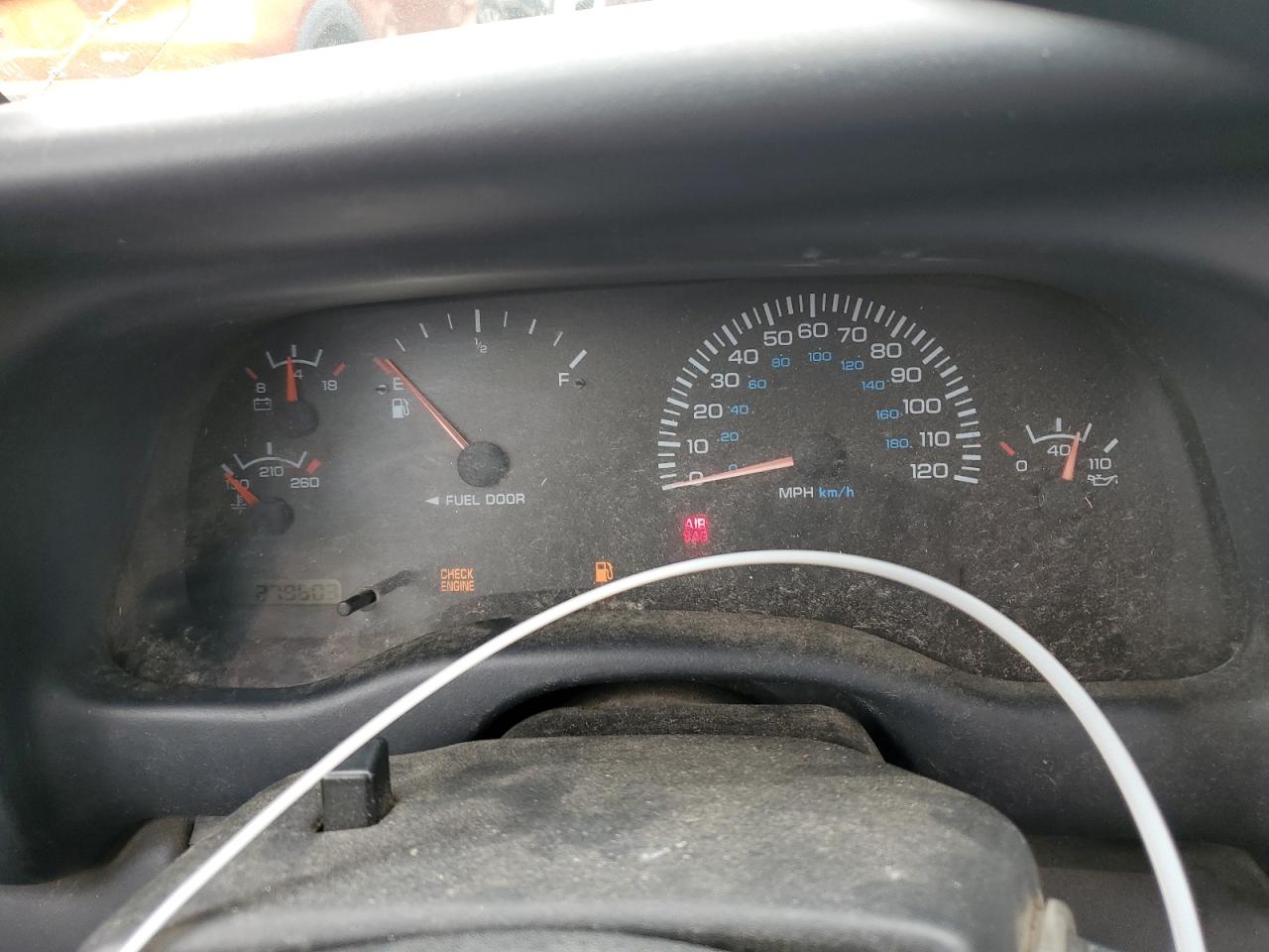 1998 Dodge Dakota Синий vin: 1B7FL22P5WS745931