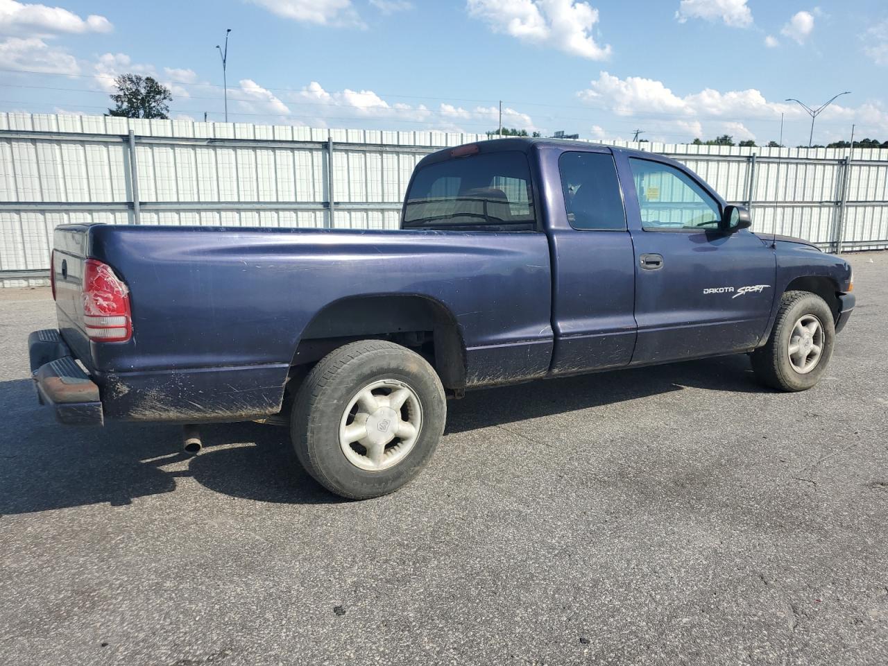 1998 Dodge Dakota Синий vin: 1B7FL22P5WS745931