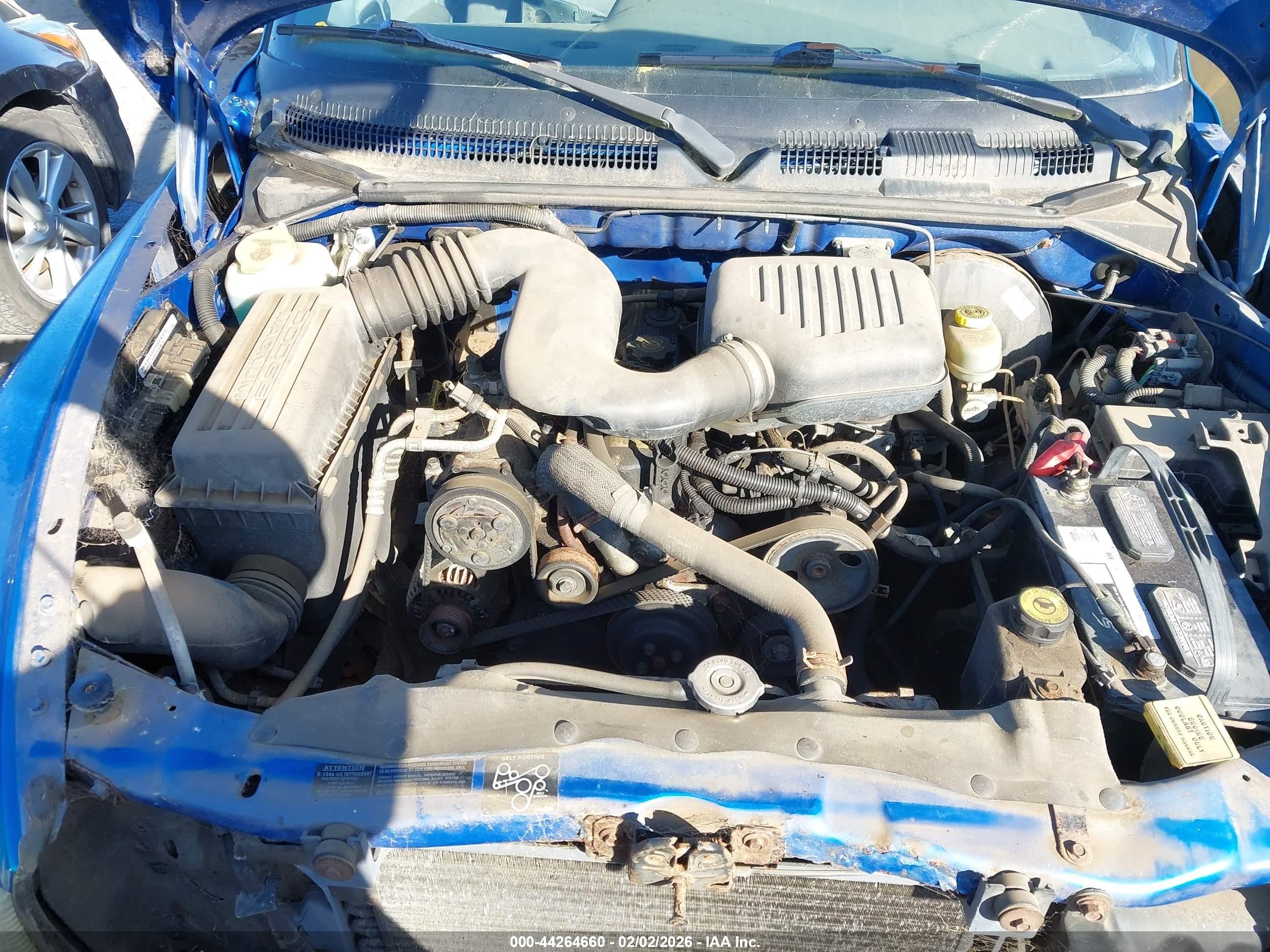 1998 Dodge Dakota Slt/sport Blue vin: 1B7FL22PXWS553954