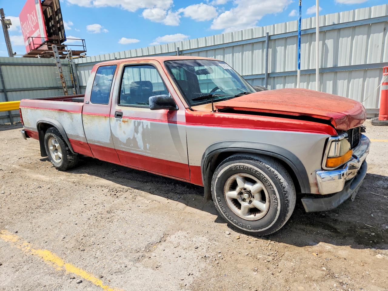 1992 Dodge Dakota Two Tone vin: 1B7FL23X4NS619492