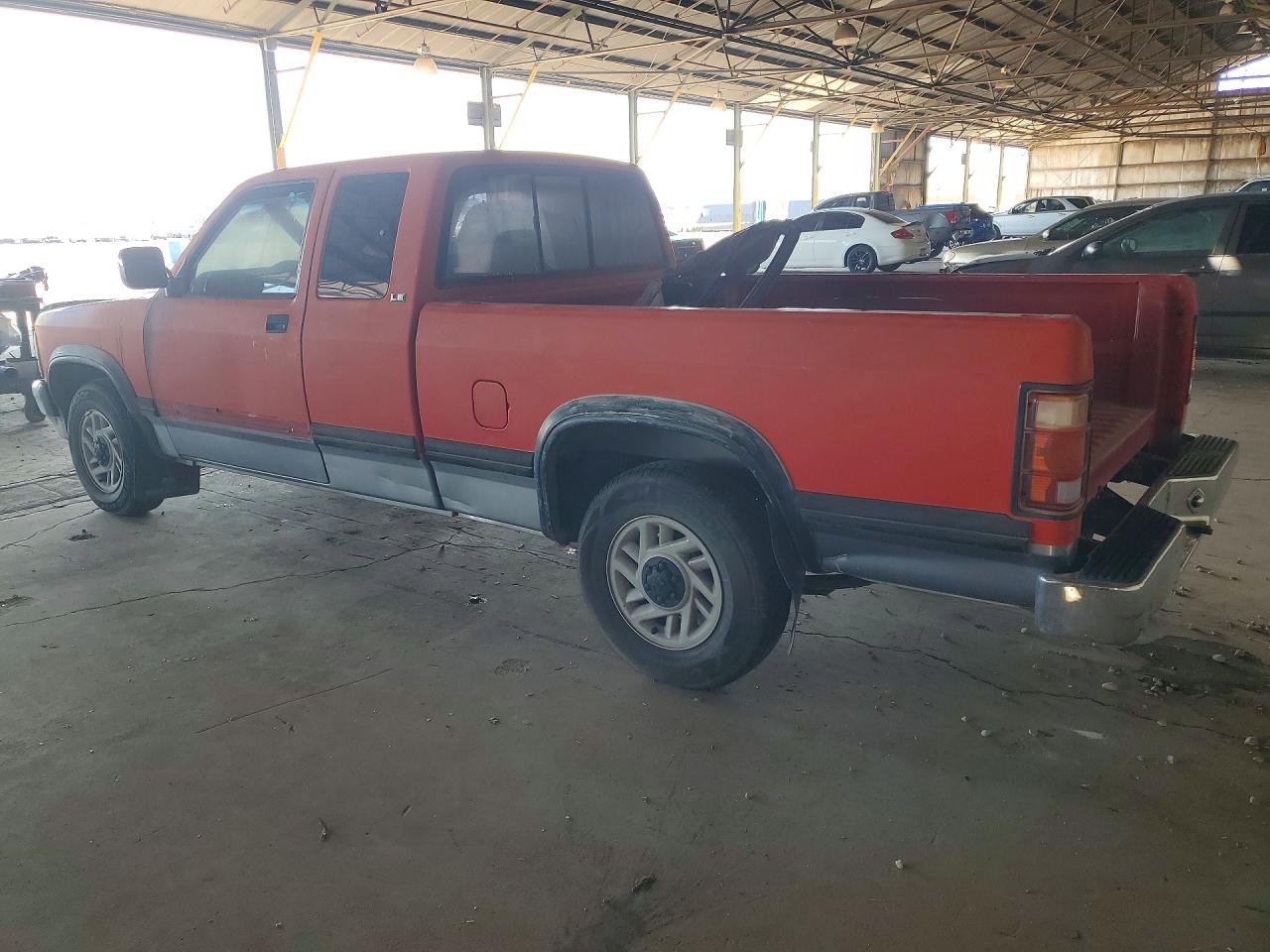 1993 Dodge Dakota Orange vin: 1B7FL23X6PS270502