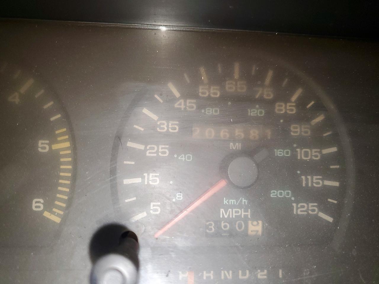 1993 Dodge Dakota Orange vin: 1B7FL23X6PS270502