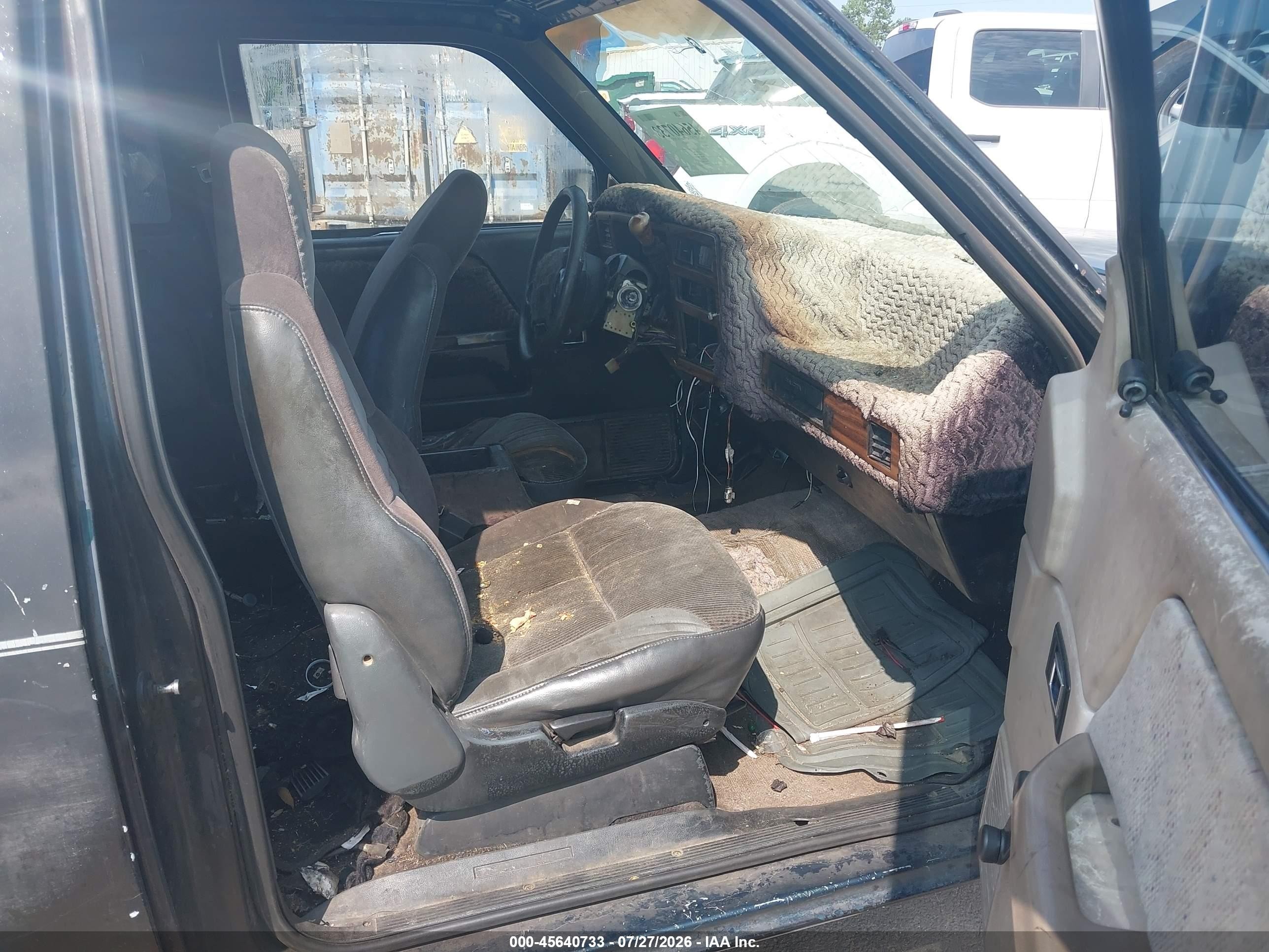 1992 Dodge Dakota   Black vin: 1B7FL23X8NS668789