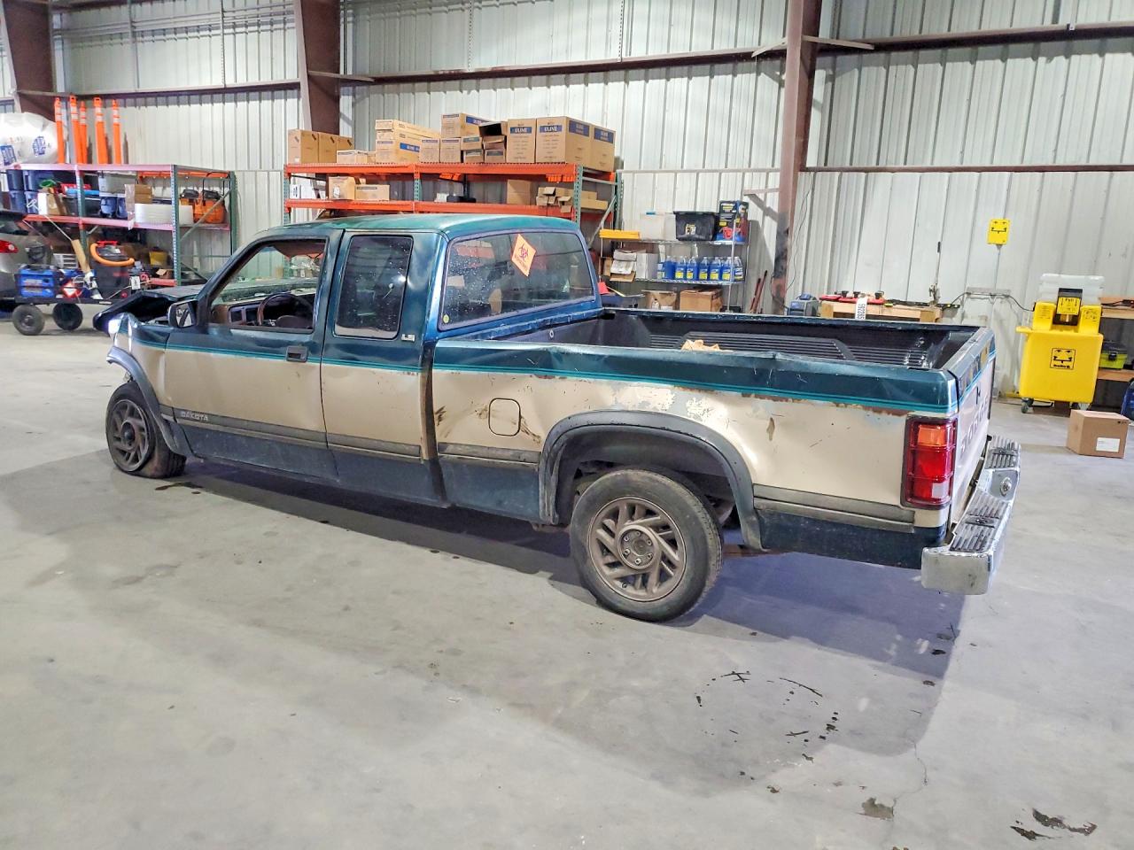 1993 Dodge Dakota Green vin: 1B7FL23X8PS191686