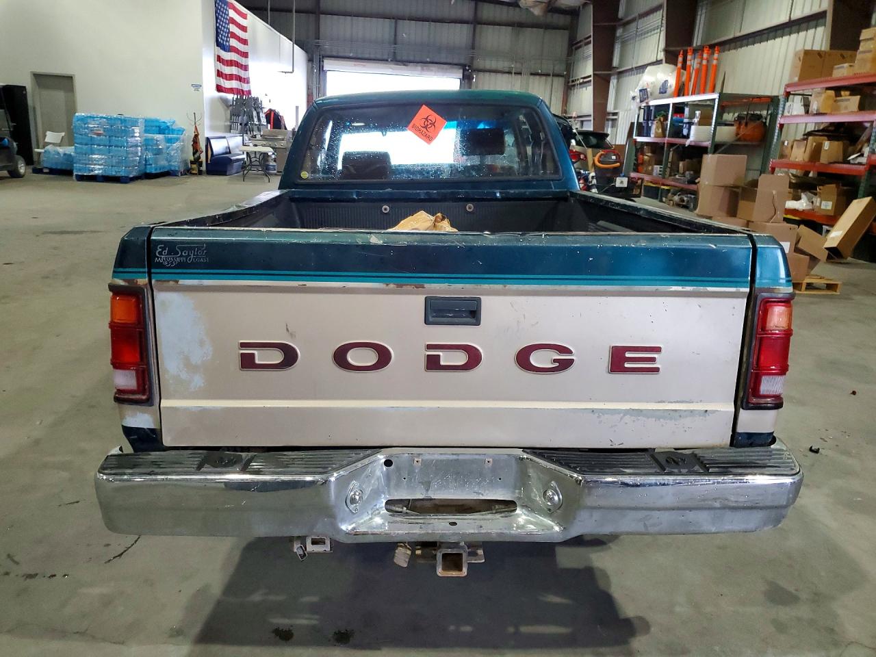 1993 Dodge Dakota Green vin: 1B7FL23X8PS191686