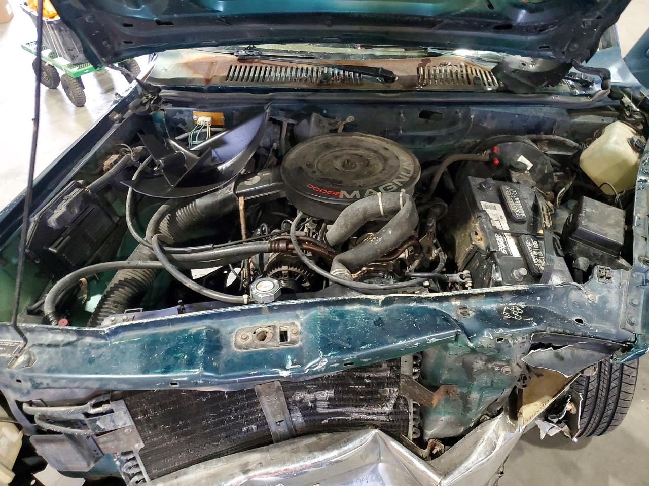 1993 Dodge Dakota Green vin: 1B7FL23X8PS191686