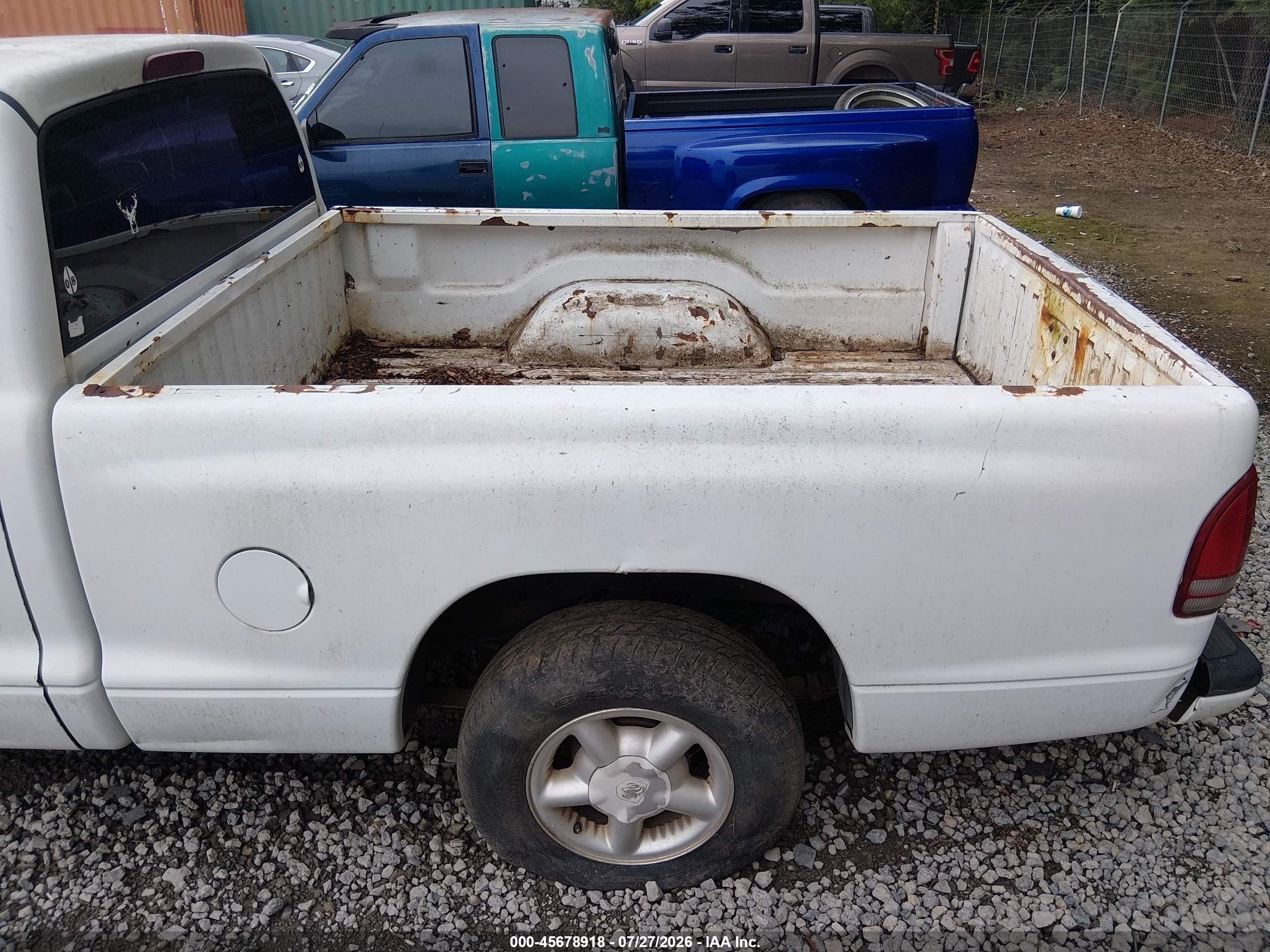 1998 Dodge Dakota Sport Белый vin: 1B7FL26P7WS563996