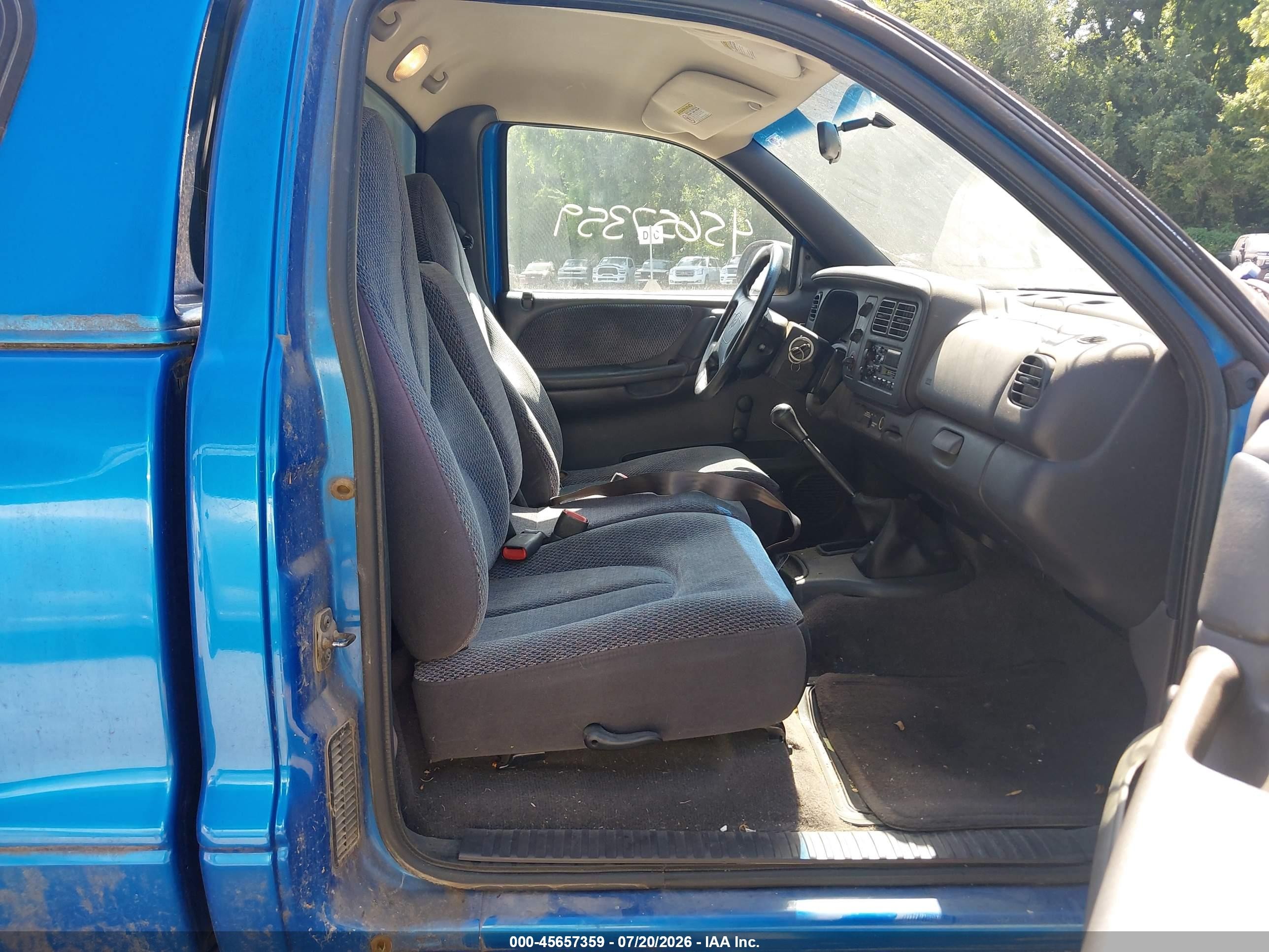 1999 Dodge Dakota Sport Blue vin: 1B7FL26P7XS238752
