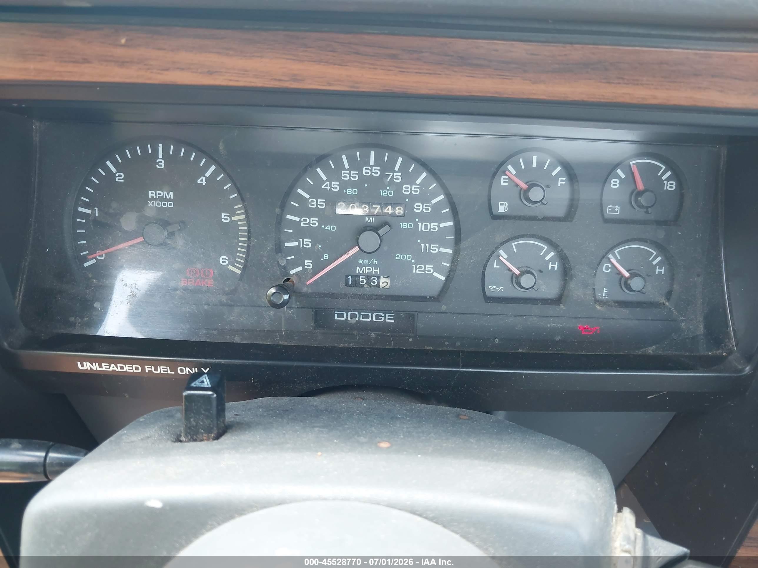 1993 Dodge Dakota   Gray vin: 1B7FL26X0PS290210