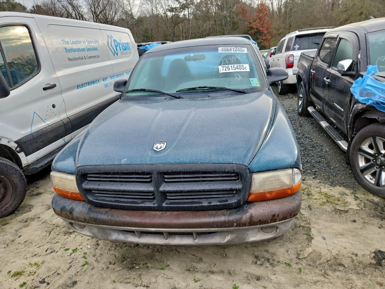 1997 Dodge Dakota Green vin: 1B7FL26X0VS273985