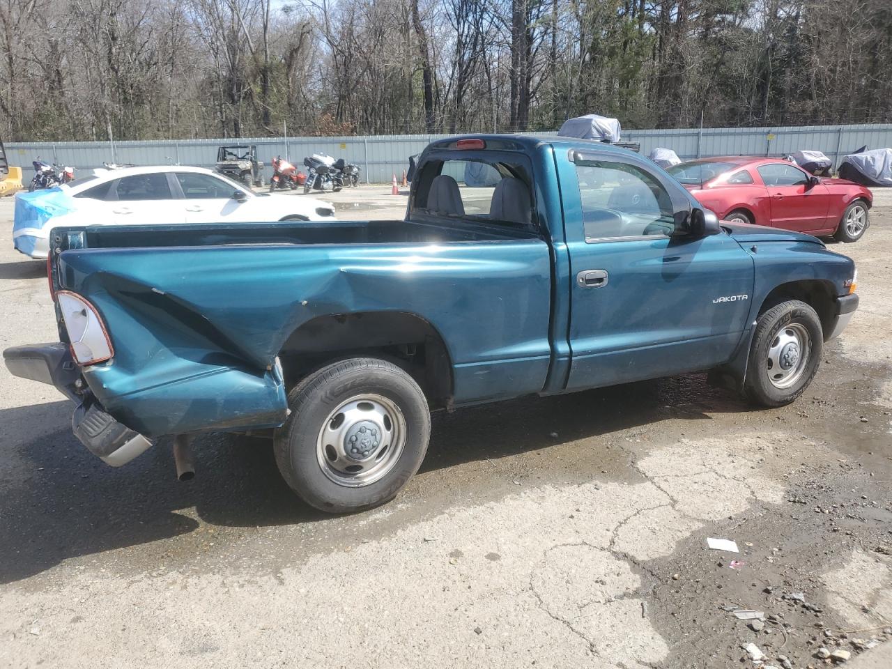 1997 Dodge Dakota Green vin: 1B7FL26X0VS273985