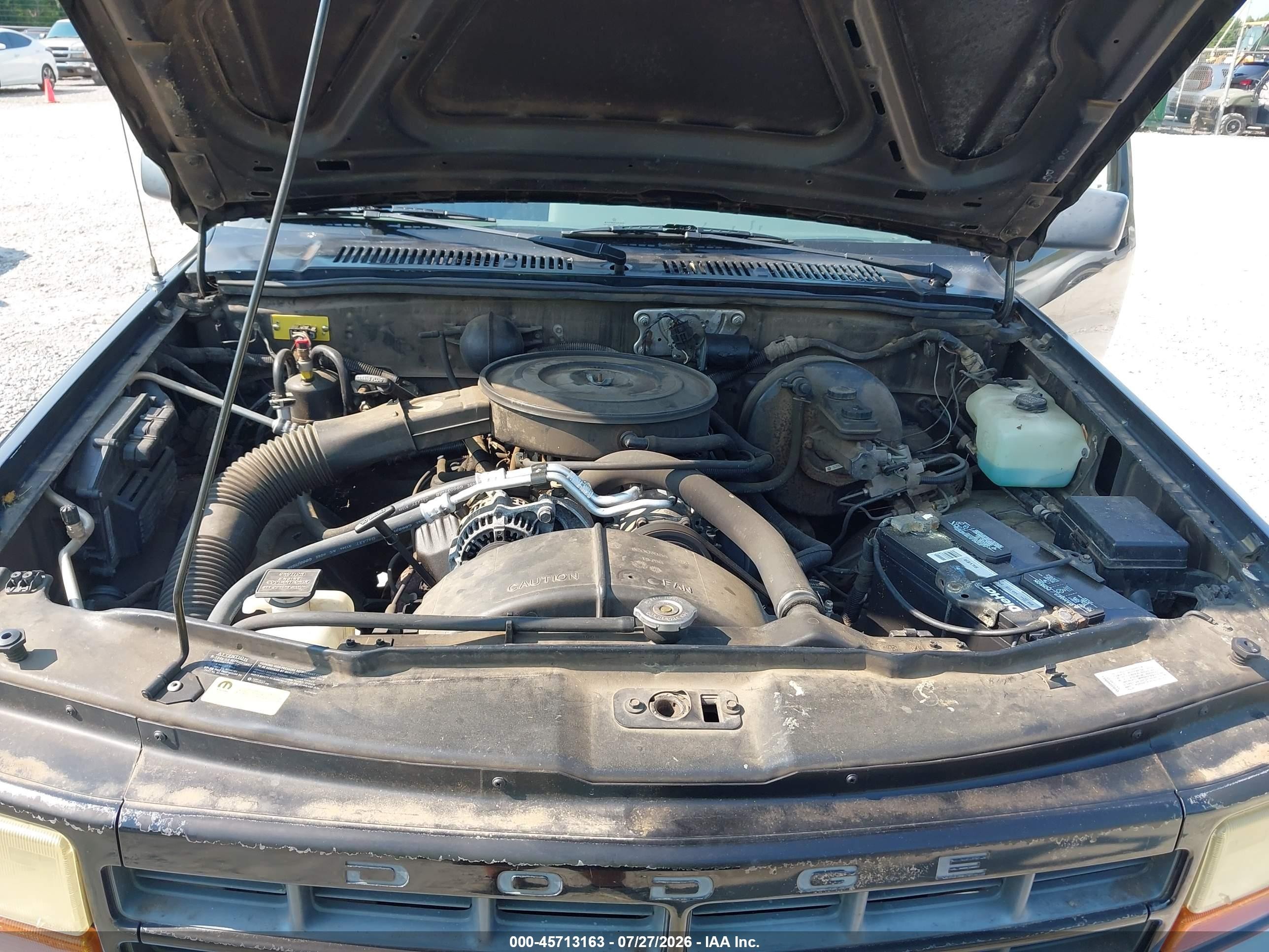 1995 Dodge Dakota   Black vin: 1B7FL26X1SW905686