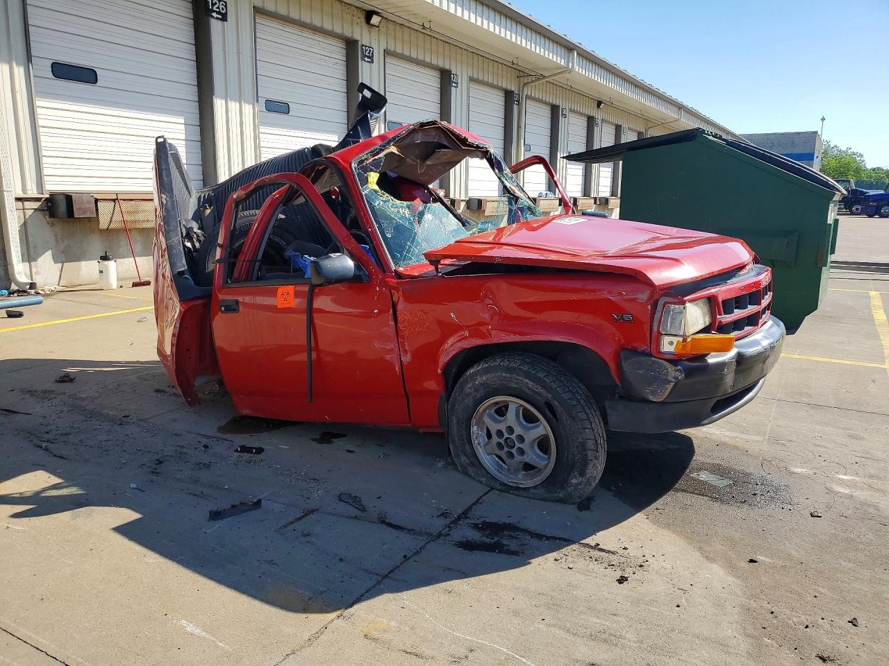 1995 Dodge Dakota Red vin: 1B7FL26X1SW942950