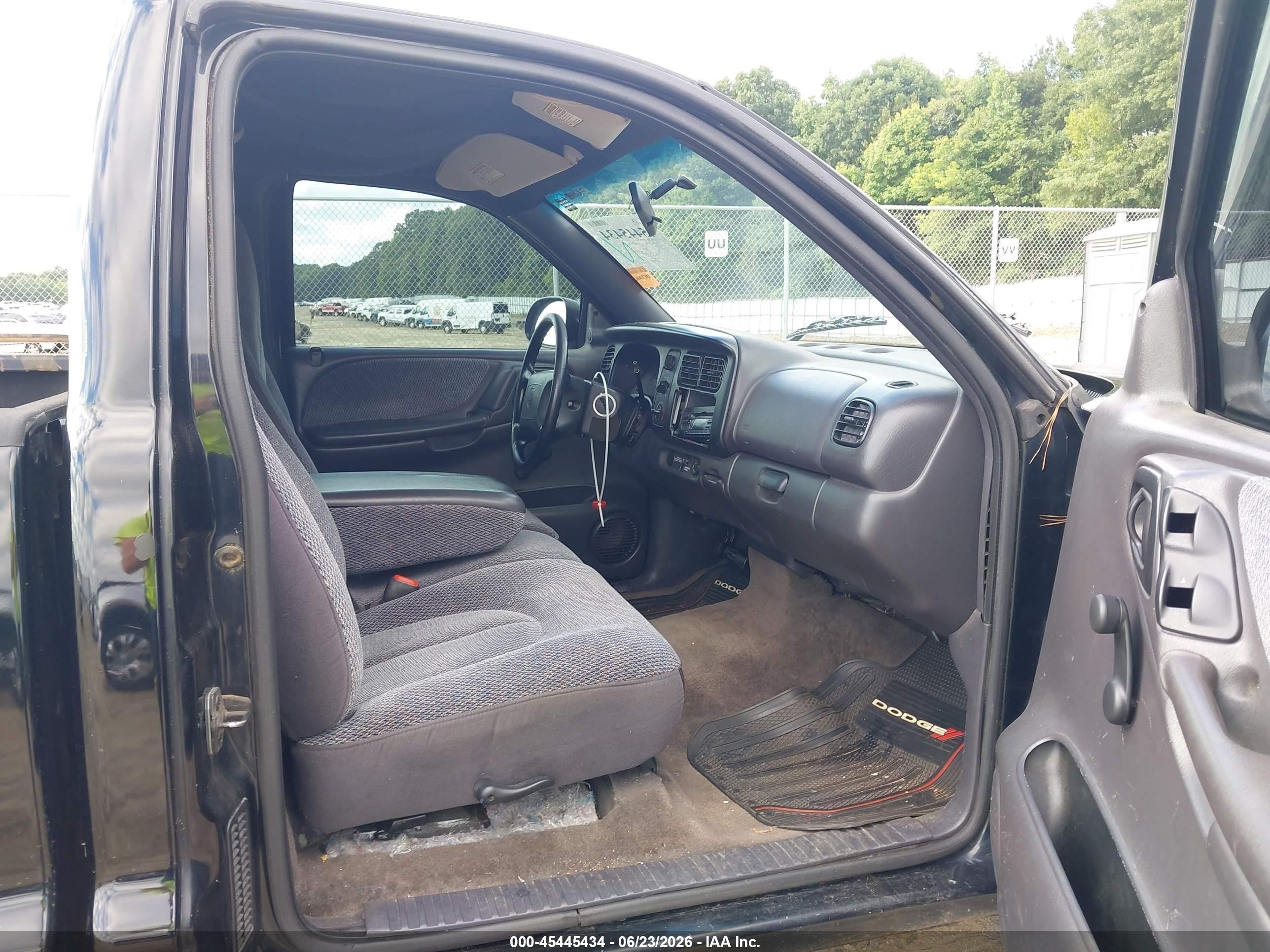 1998 Dodge Dakota Slt/sport Black vin: 1B7FL26X1WS503616