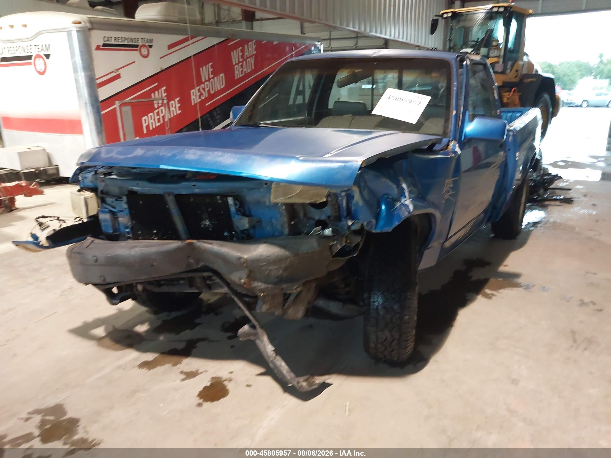 1993 Dodge Dakota Blue vin: 1B7FL26X2PS266989