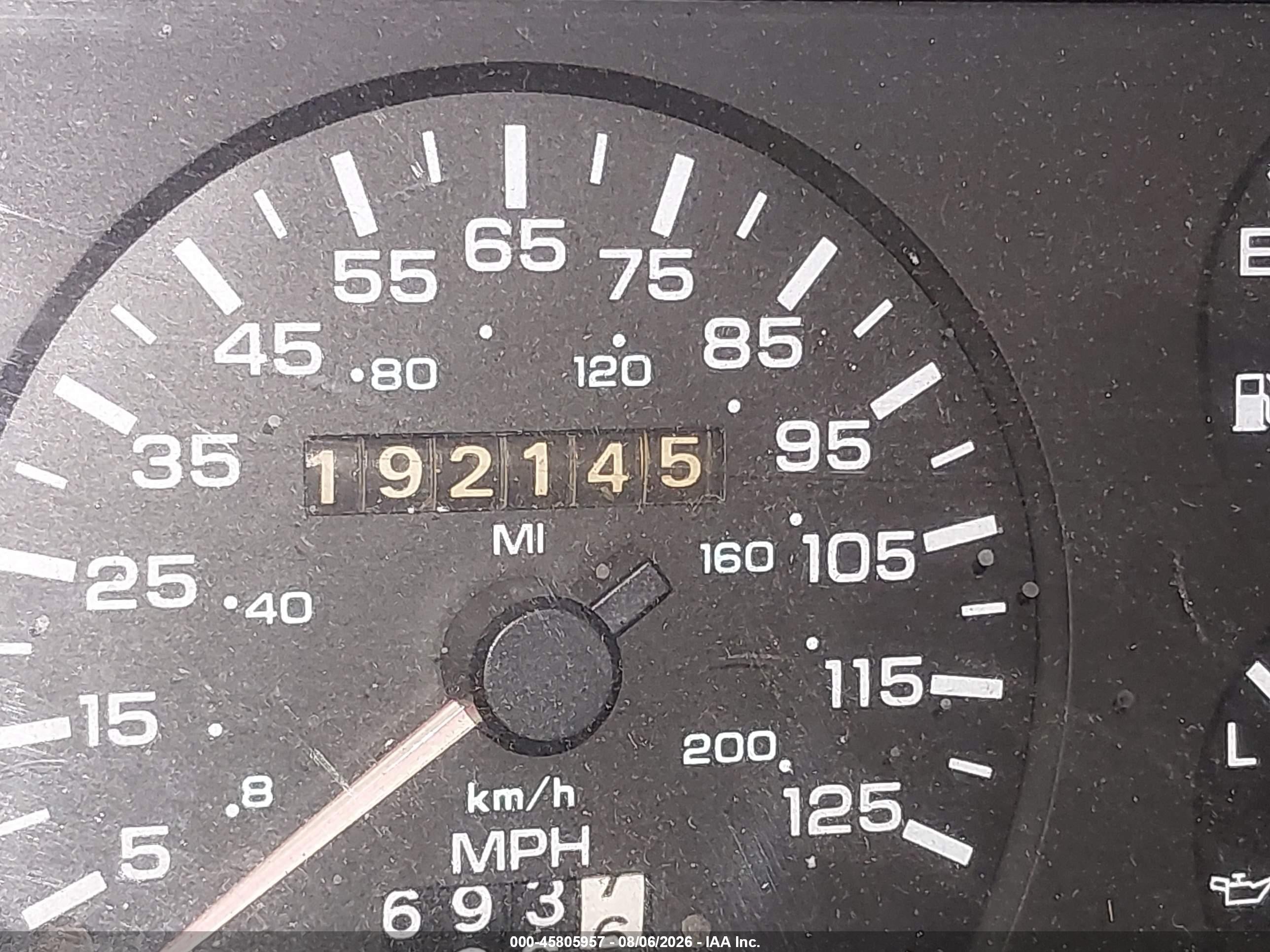 1993 Dodge Dakota Blue vin: 1B7FL26X2PS266989