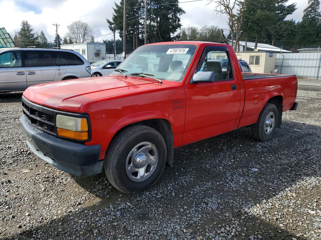 1995 Dodge Dakota Red vin: 1B7FL26X2SW934906