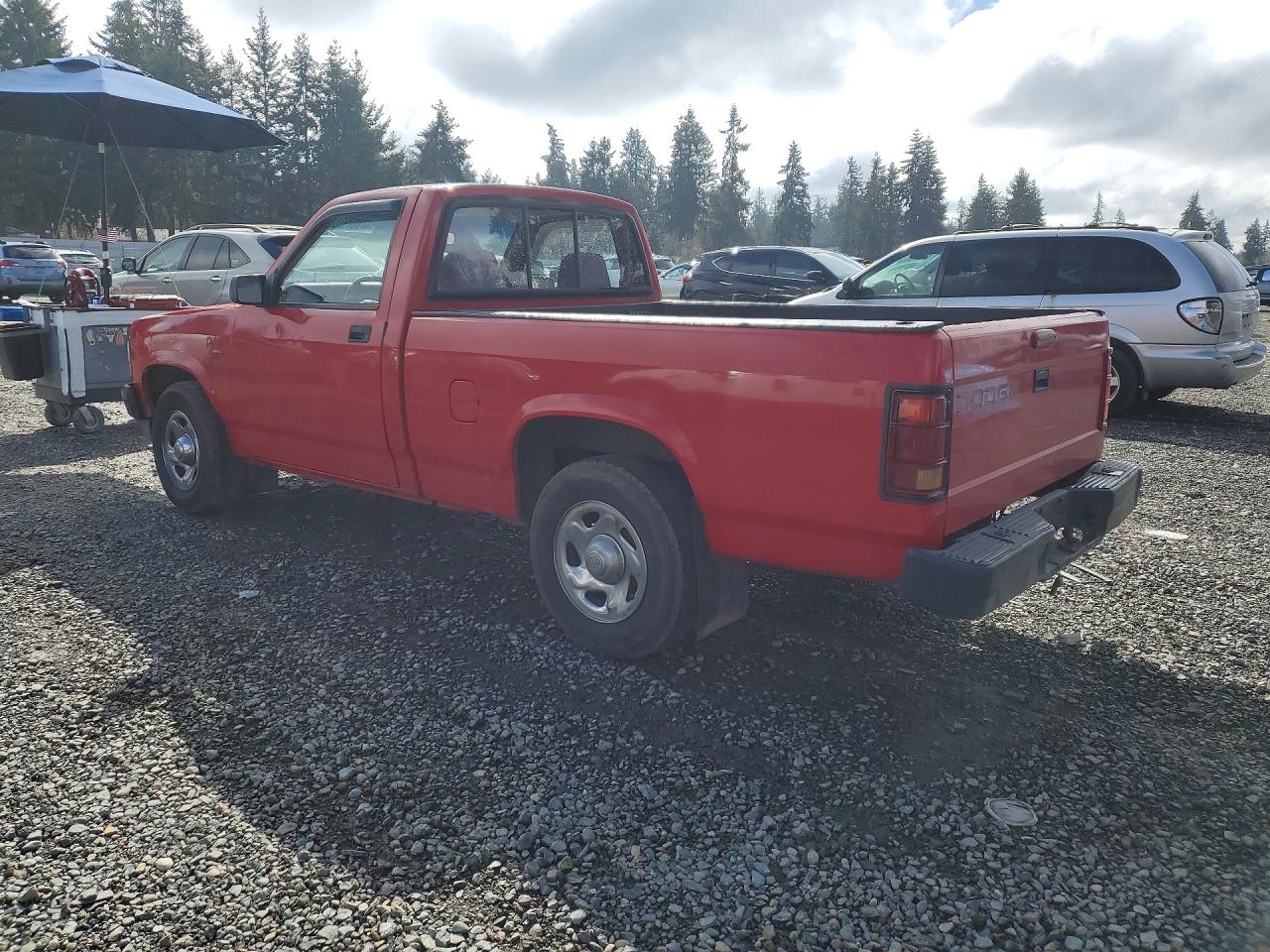 1995 Dodge Dakota Red vin: 1B7FL26X2SW934906