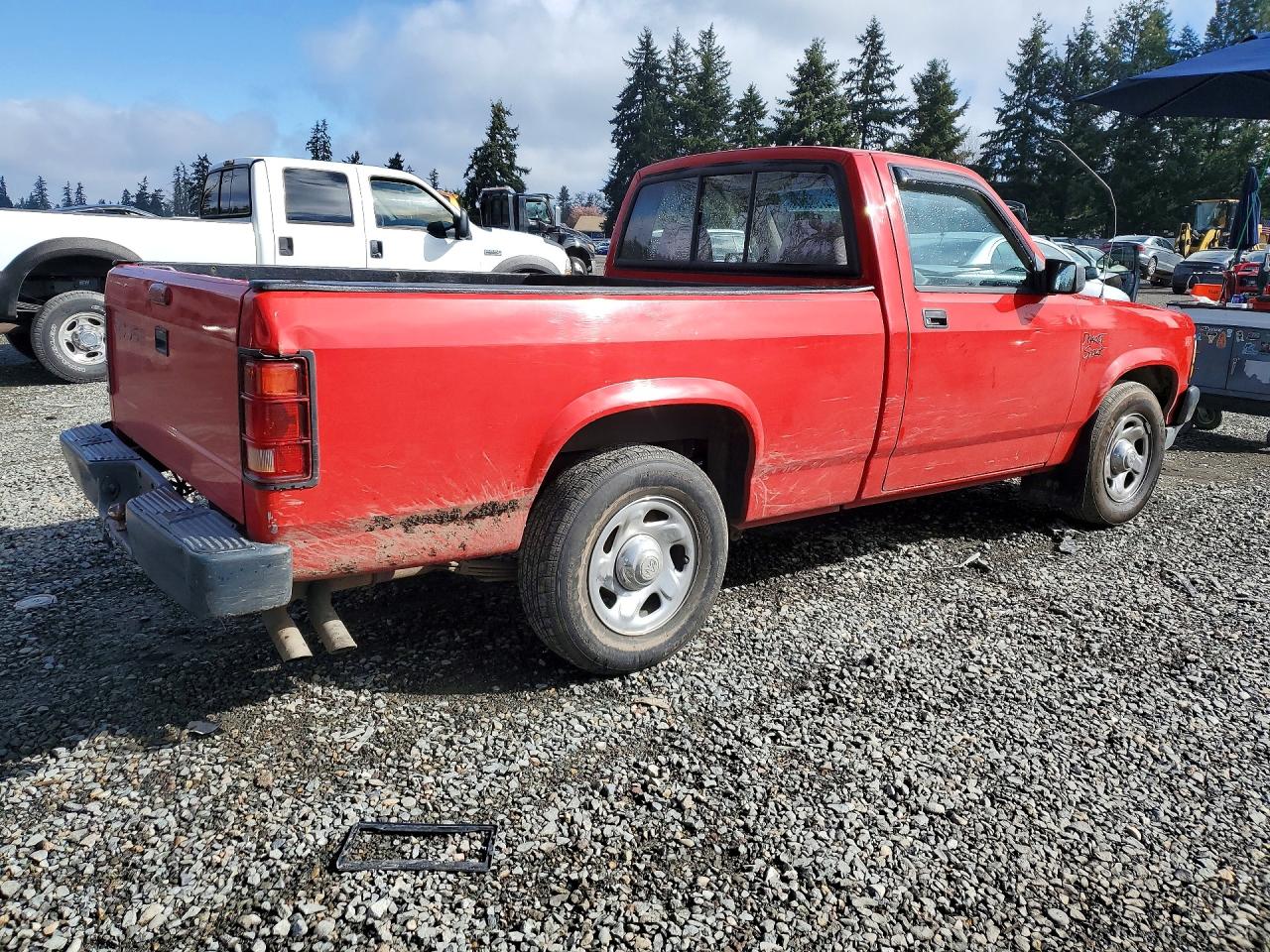 1995 Dodge Dakota Red vin: 1B7FL26X2SW934906