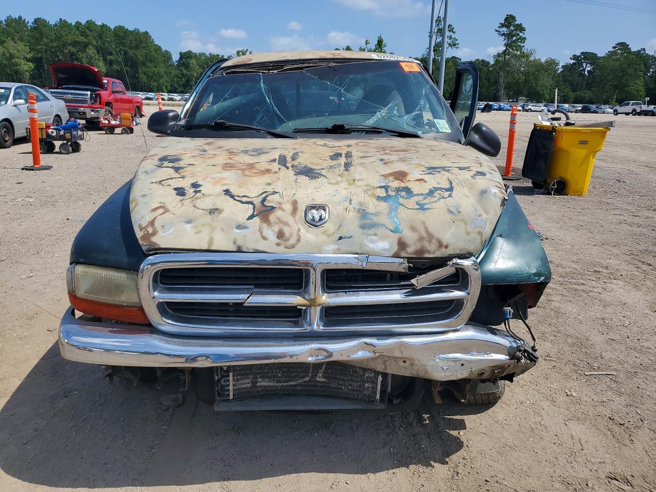 1997 Dodge Dakota Green vin: 1B7FL26X2VS232936