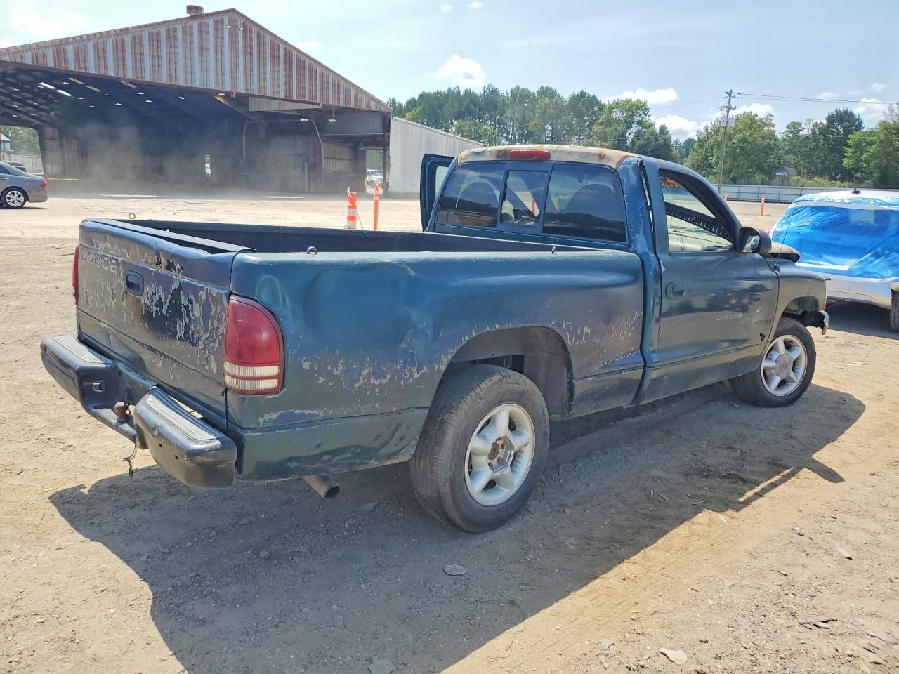 1997 Dodge Dakota Green vin: 1B7FL26X2VS232936