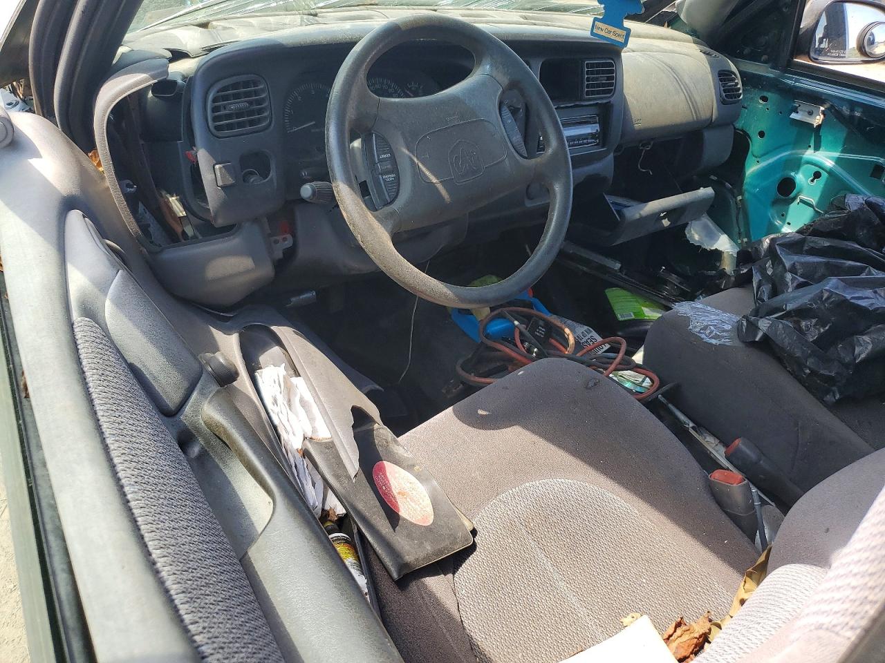 1997 Dodge Dakota Green vin: 1B7FL26X2VS232936