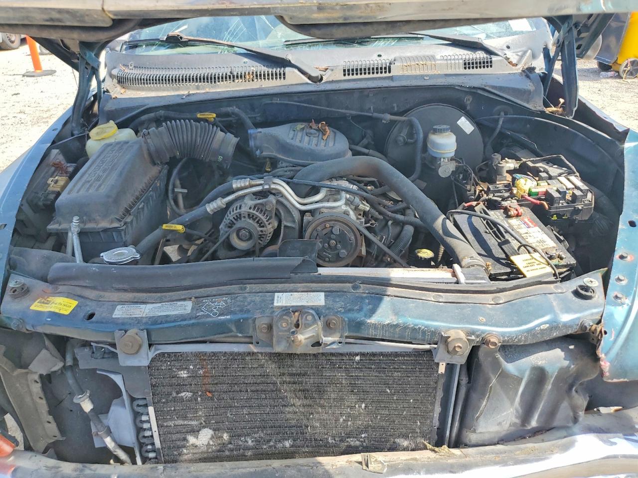 1997 Dodge Dakota Green vin: 1B7FL26X2VS232936
