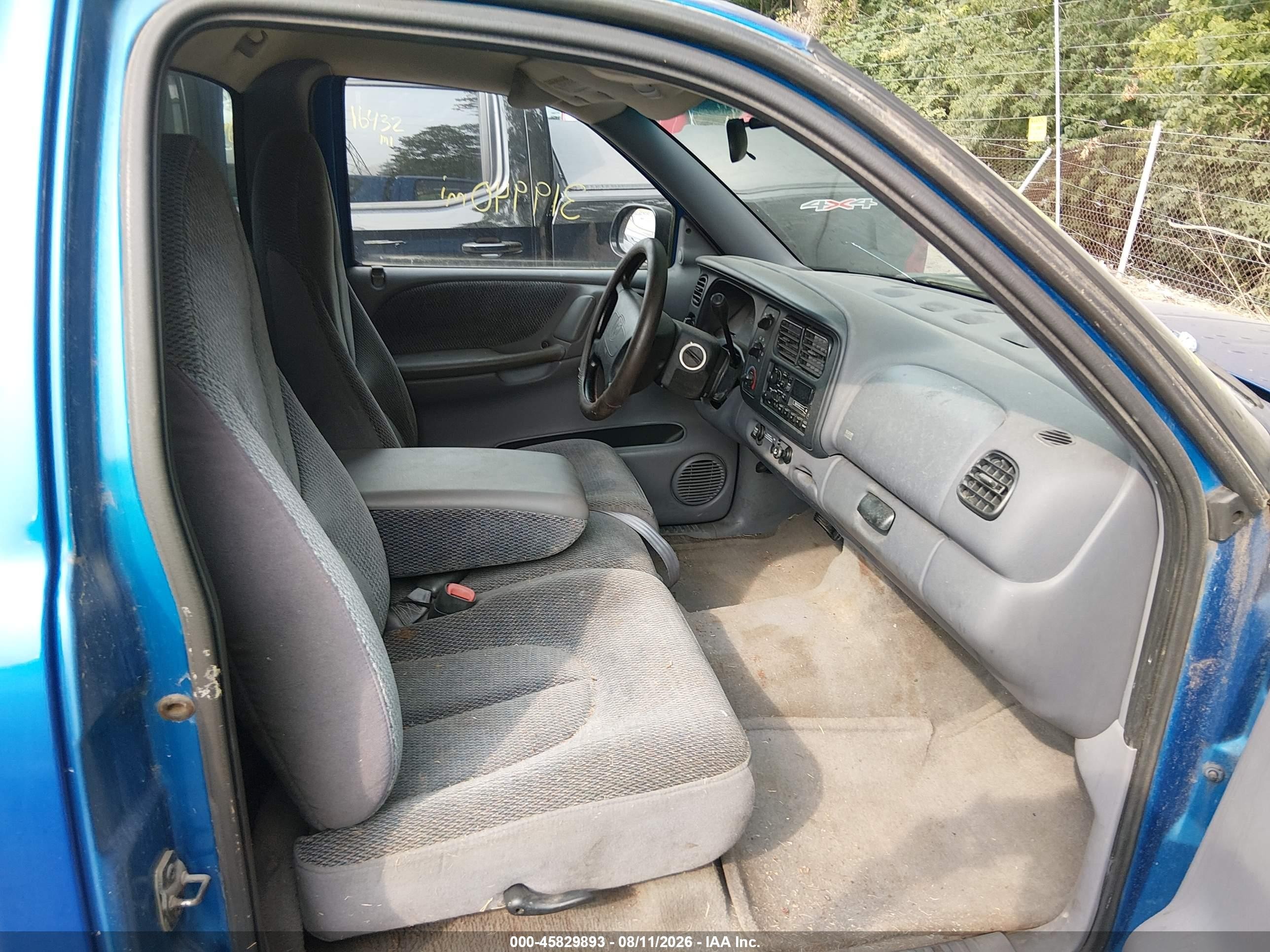1999 Dodge Dakota Slt/sport Blue vin: 1B7FL26X2Xs258181