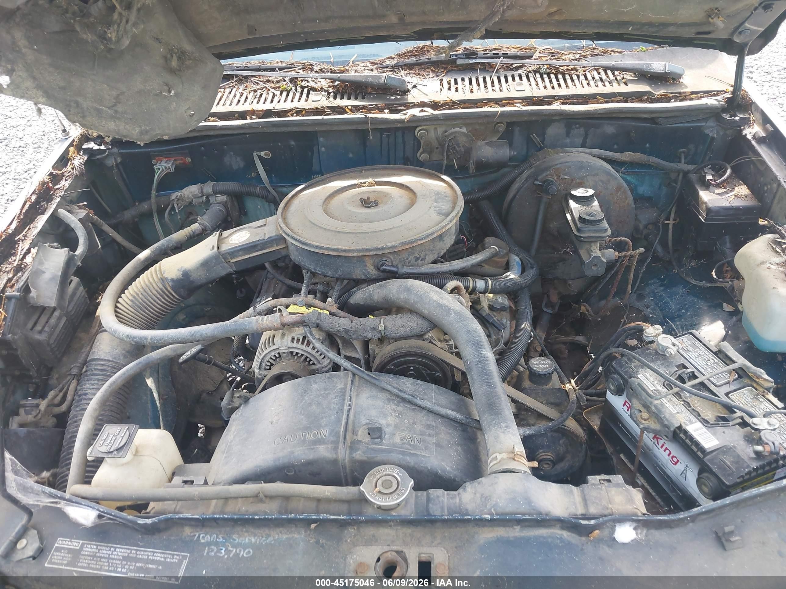 1992 Dodge Dakota   Gray vin: 1B7FL26X3NS539757