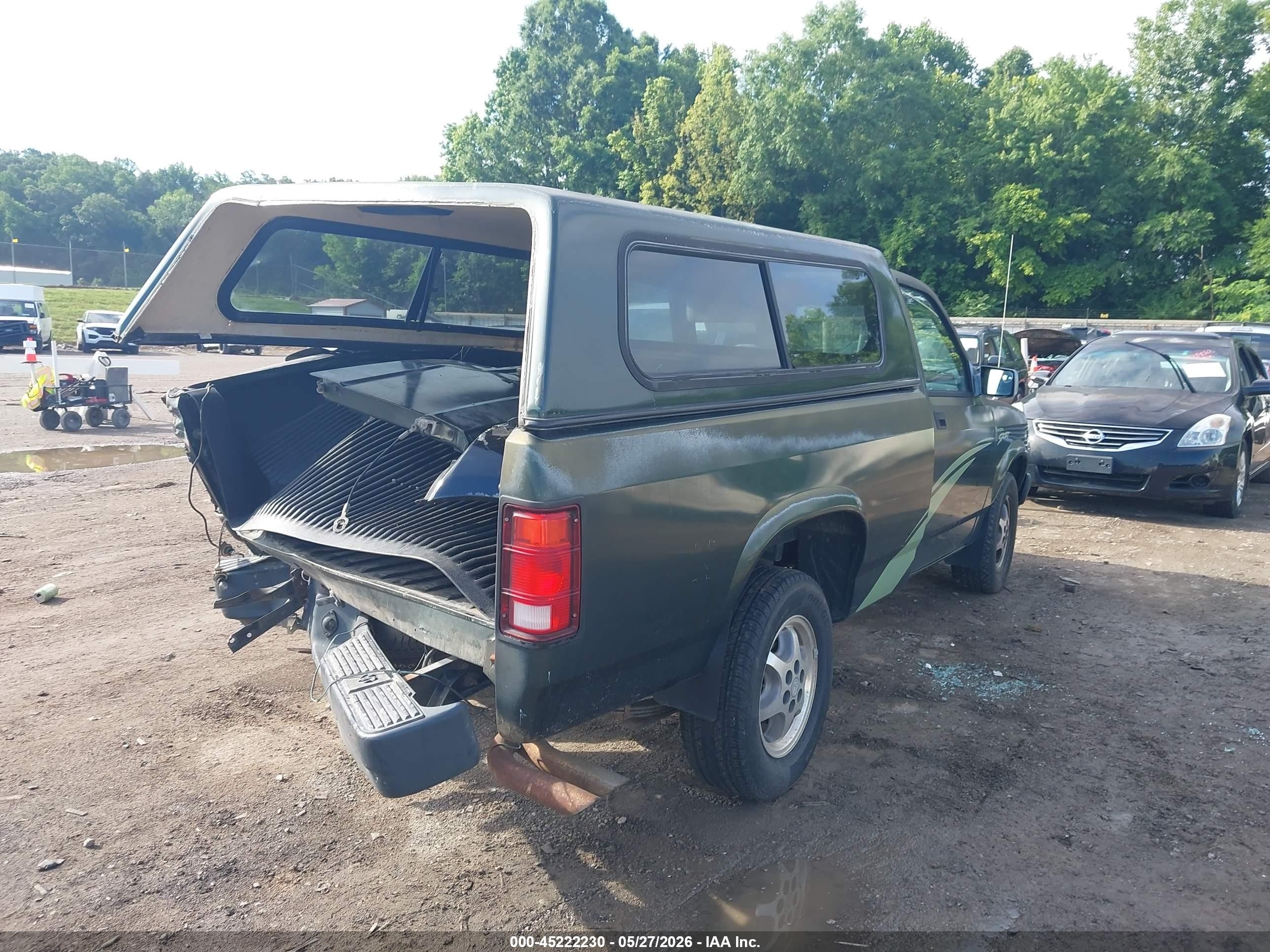1996 Dodge Dakota   Green vin: 1B7FL26X3TW707791