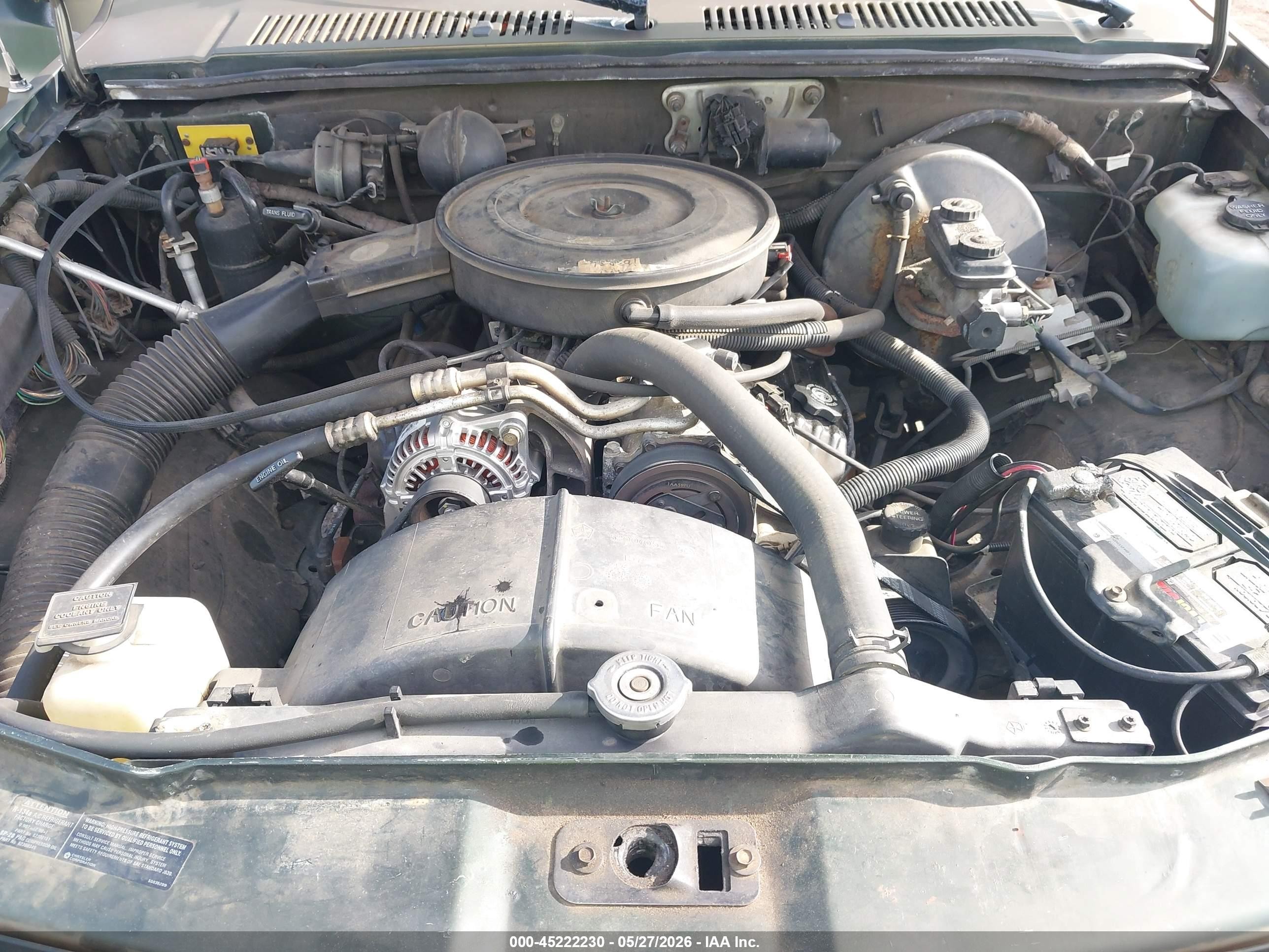 1996 Dodge Dakota   Green vin: 1B7FL26X3TW707791