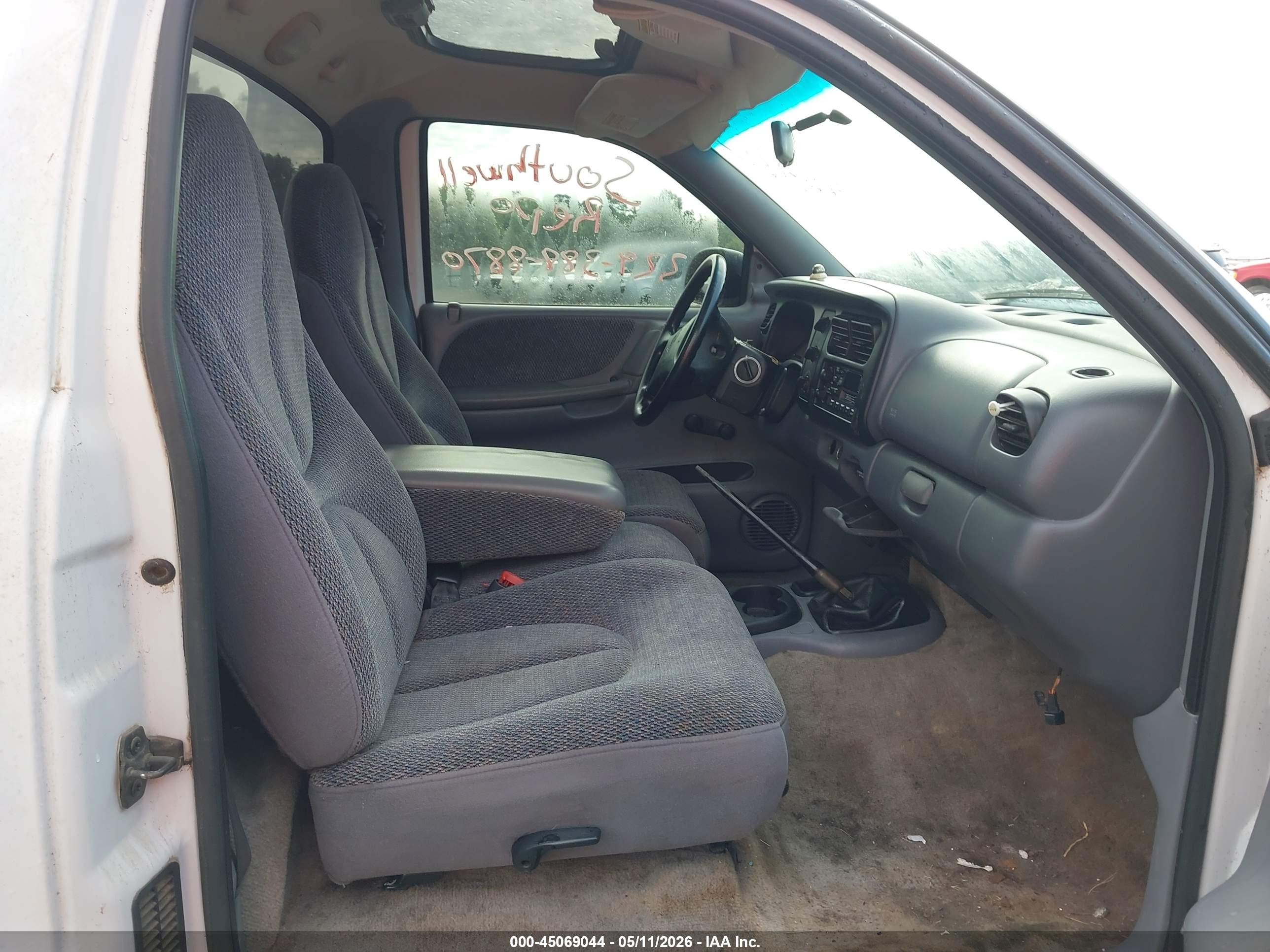 1997 Dodge Dakota Slt/sport White vin: 1B7FL26X3VS251883