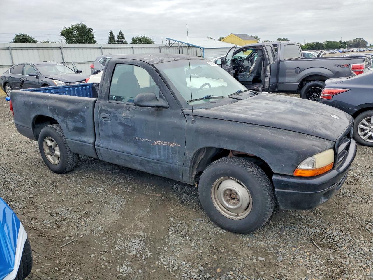 1997 Dodge Dakota Black vin: 1B7FL26X4VS252332