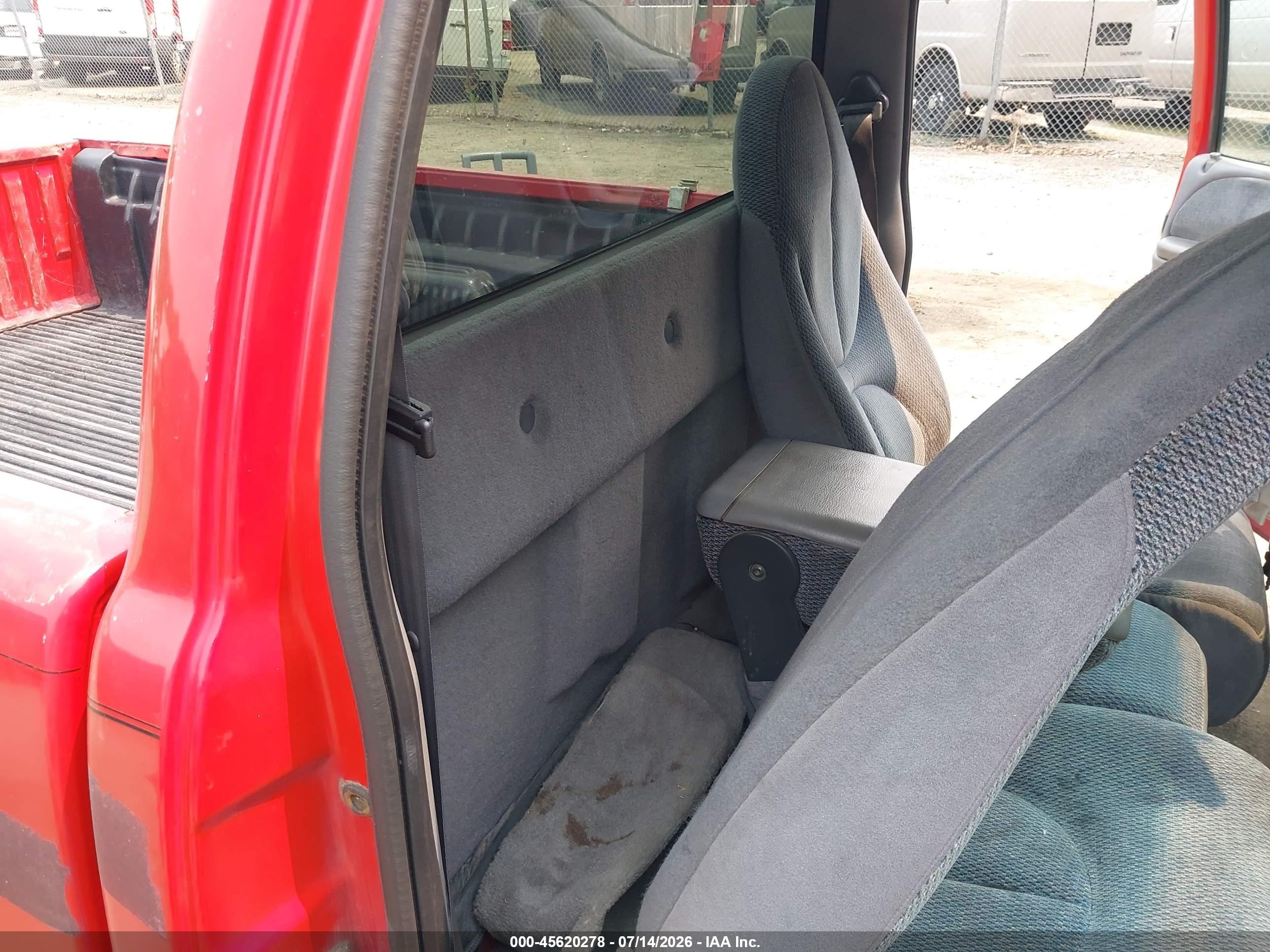 1999 Dodge Dakota Slt/sport Red vin: 1B7FL26X4XS268856