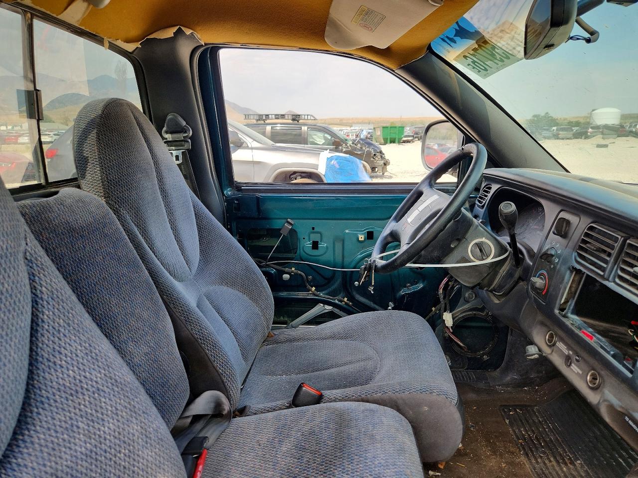 1999 Dodge Dakota Green vin: 1B7FL26X5XS174484