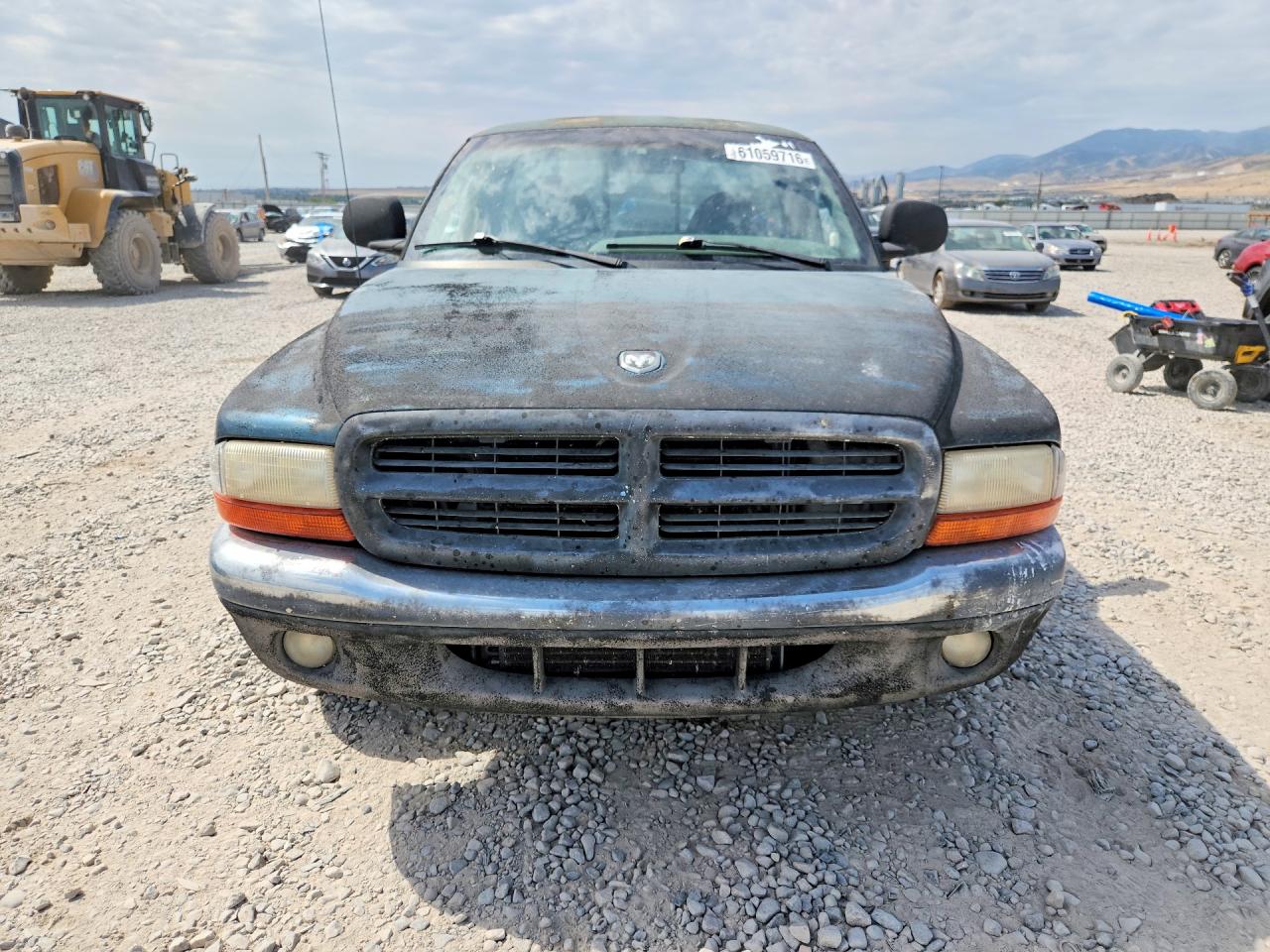 1999 Dodge Dakota Green vin: 1B7FL26X5XS174484