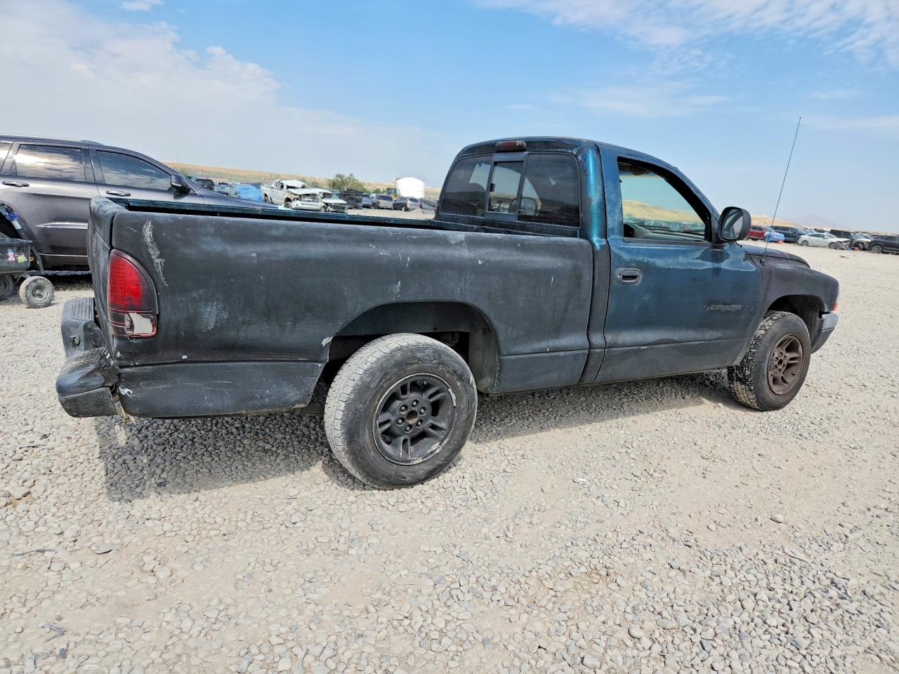 1999 Dodge Dakota Green vin: 1B7FL26X5XS174484