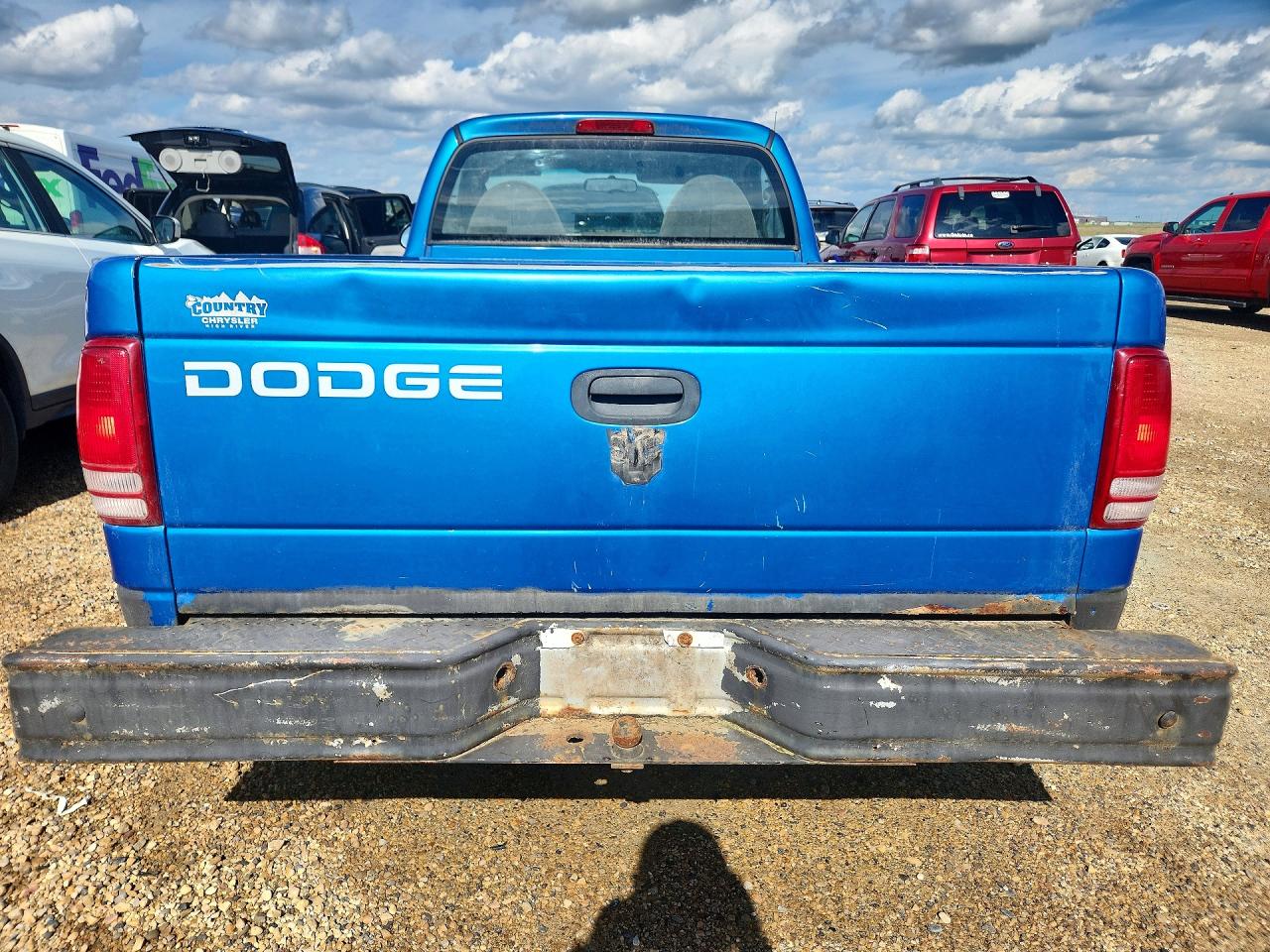 2000 Dodge Dakota Синий vin: 1B7FL26X5YS598328