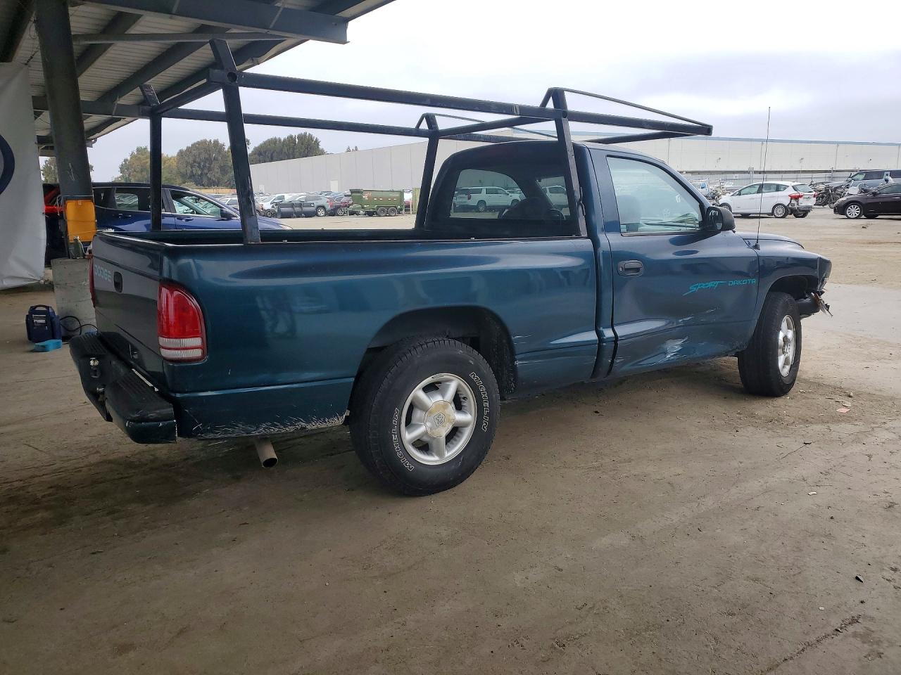 1997 Dodge Dakota Green vin: 1B7FL26X6VS145346