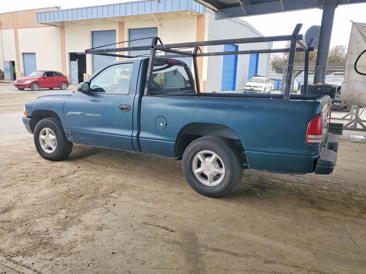 1997 Dodge Dakota Green vin: 1B7FL26X6VS145346