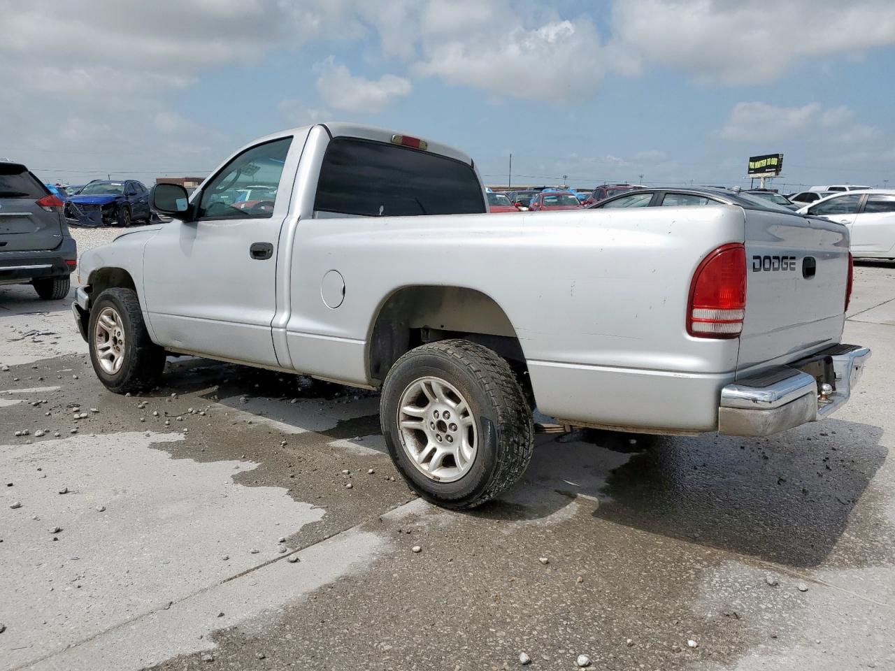 2001 Dodge Dakota Silver vin: 1B7FL26X71S345839