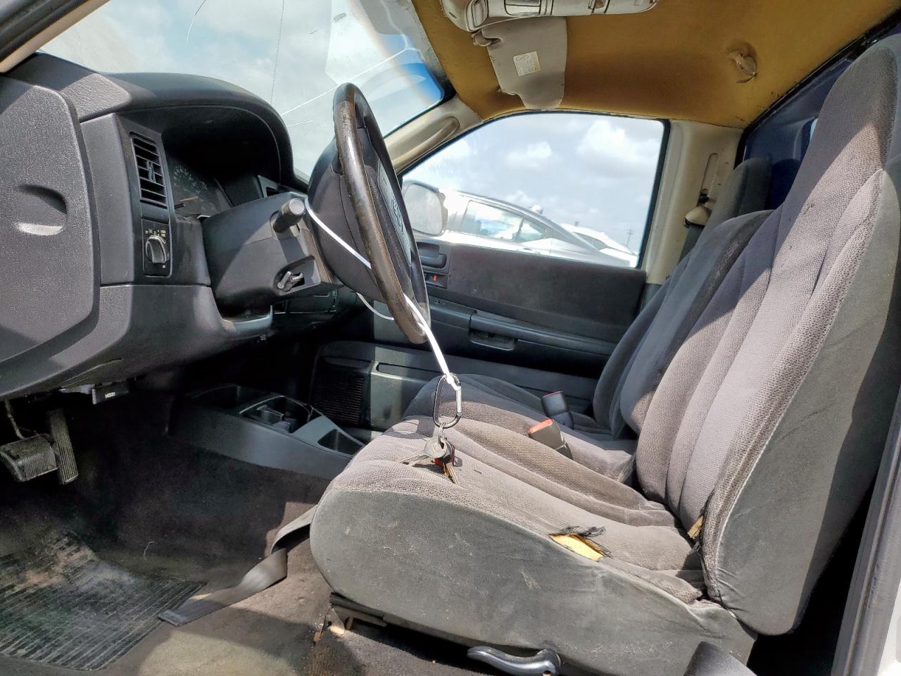 2001 Dodge Dakota Silver vin: 1B7FL26X71S345839