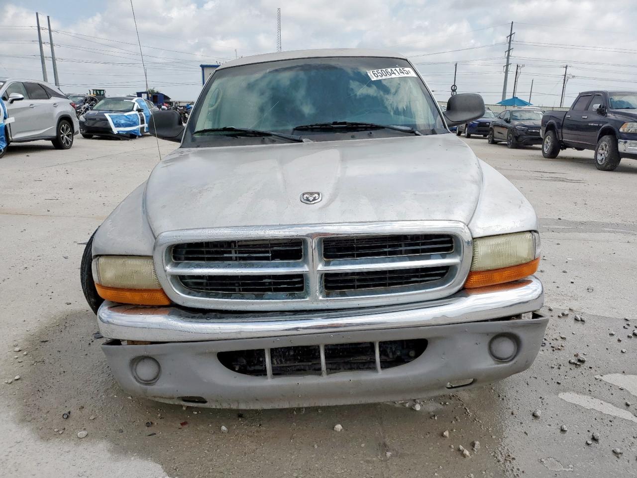 2001 Dodge Dakota Silver vin: 1B7FL26X71S345839