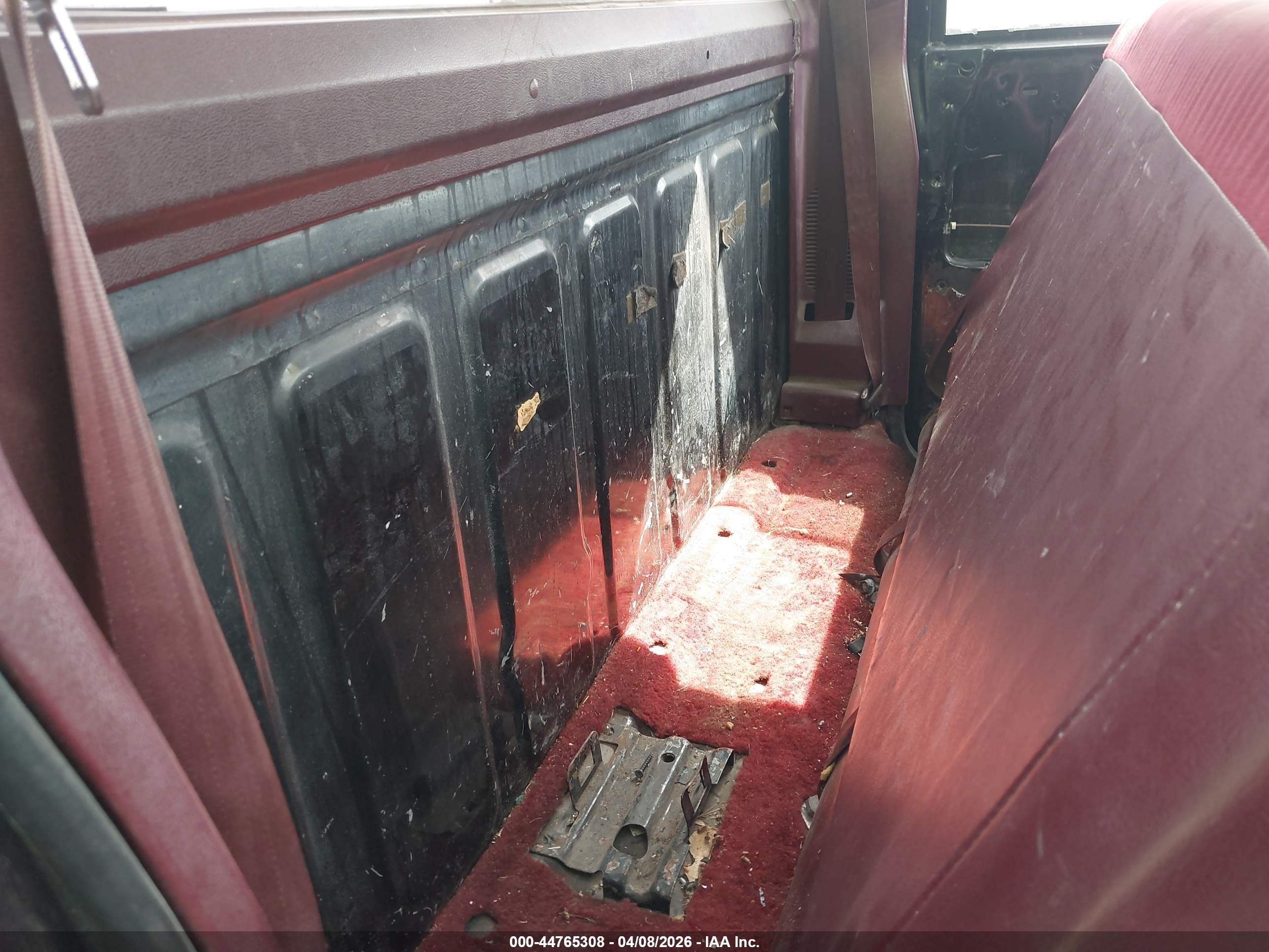 1989 Dodge Dakota   Черный vin: 1B7FL26X7KS188718