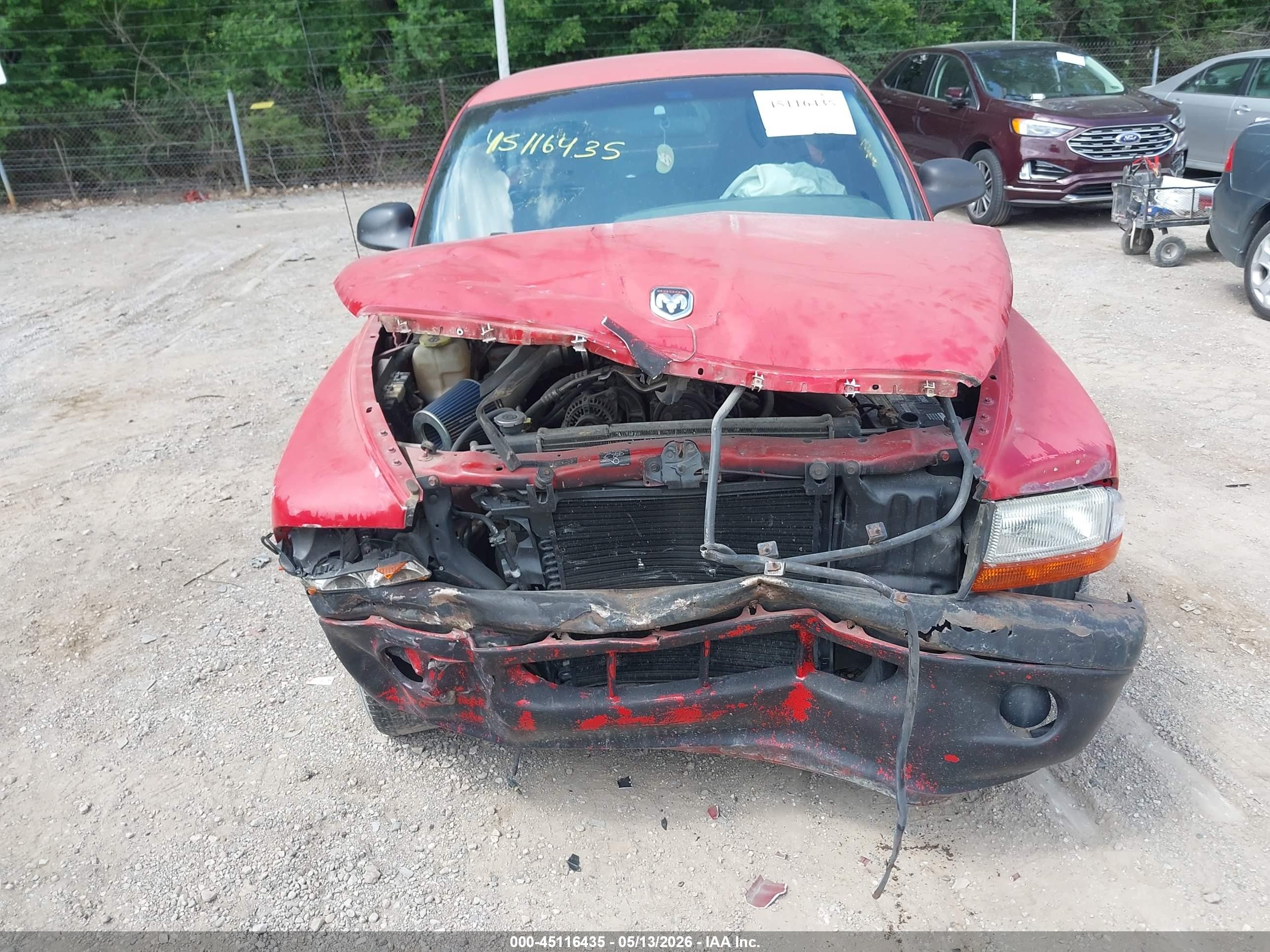 1998 Dodge Dakota Slt/sport Burgundy vin: 1B7FL26X7WS533705