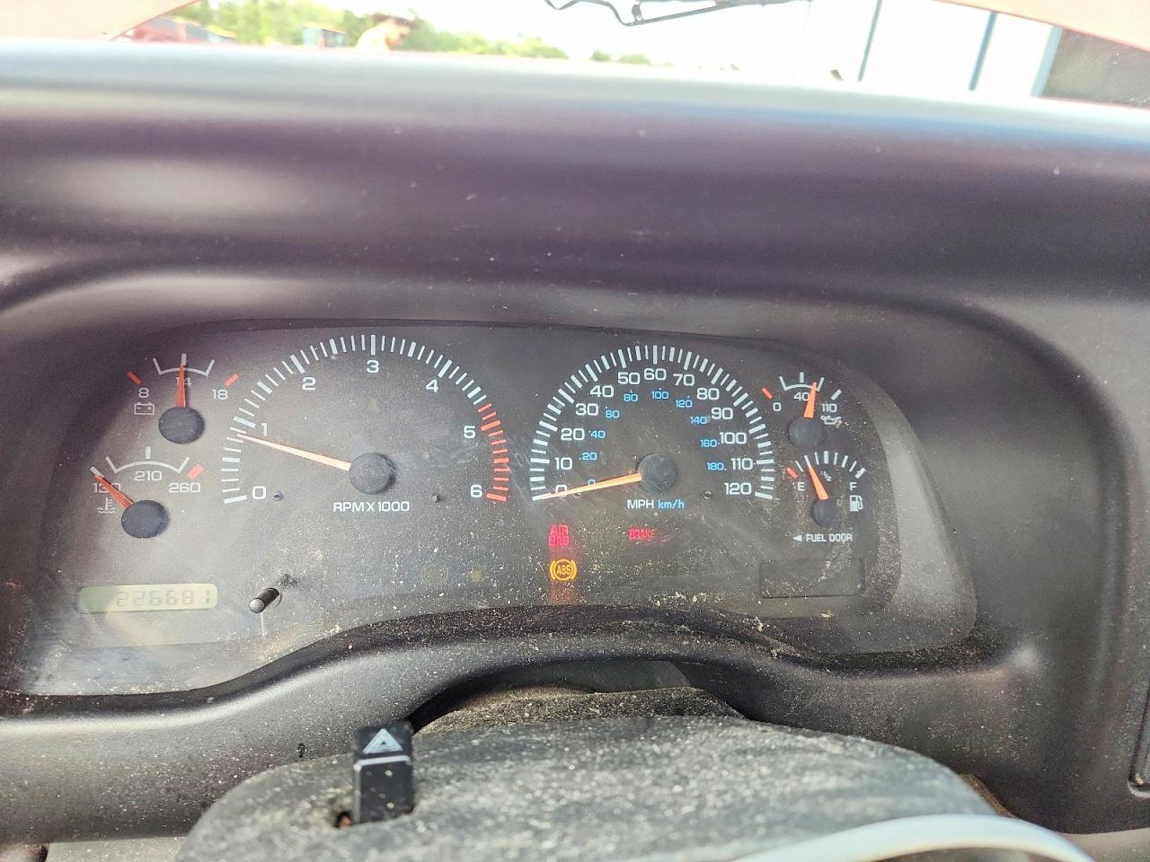 1997 Dodge Dakota Red vin: 1B7FL26X8VS193253