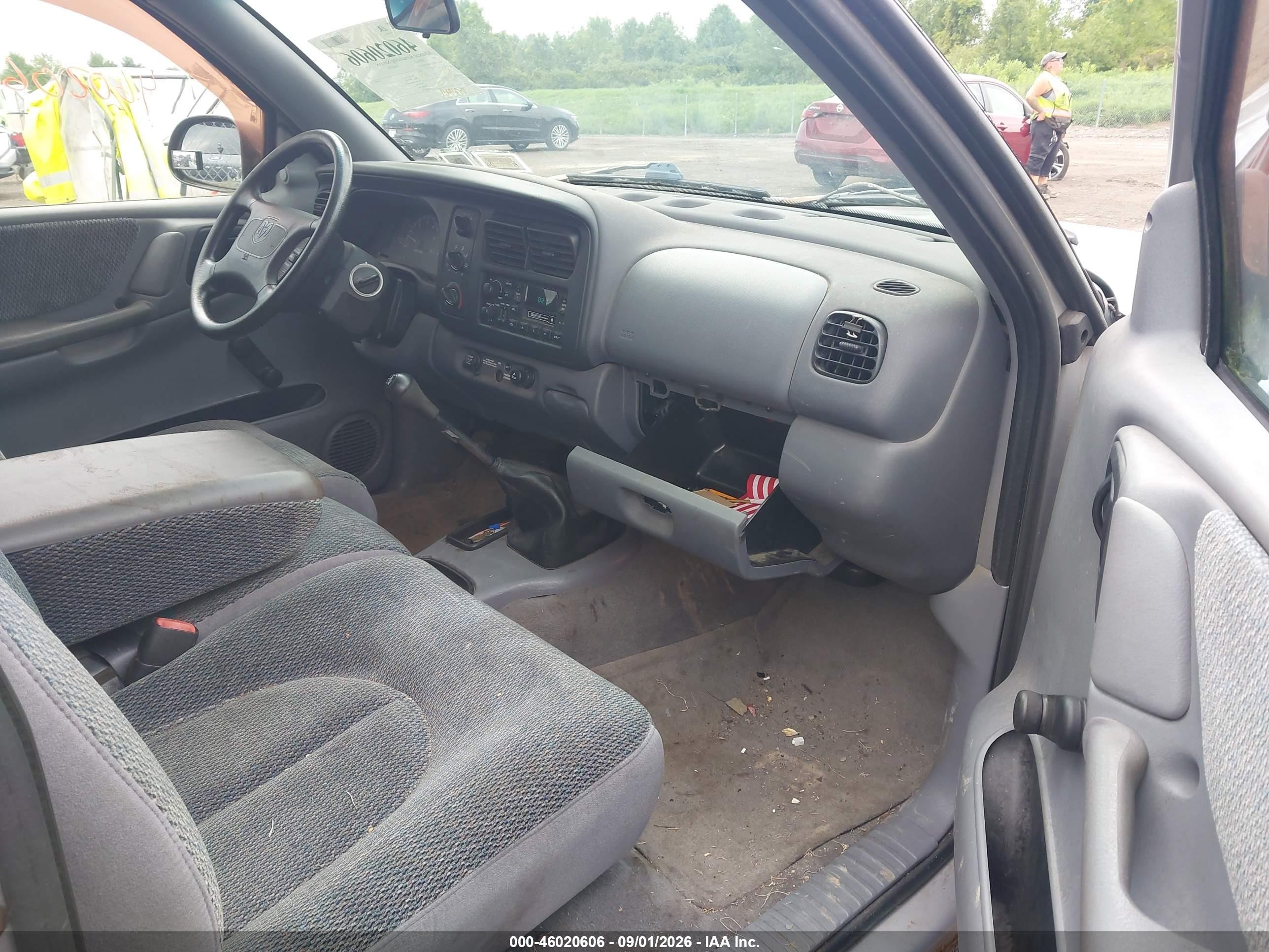 1999 Dodge Dakota Slt/sport Silver vin: 1B7FL26X8XS103134