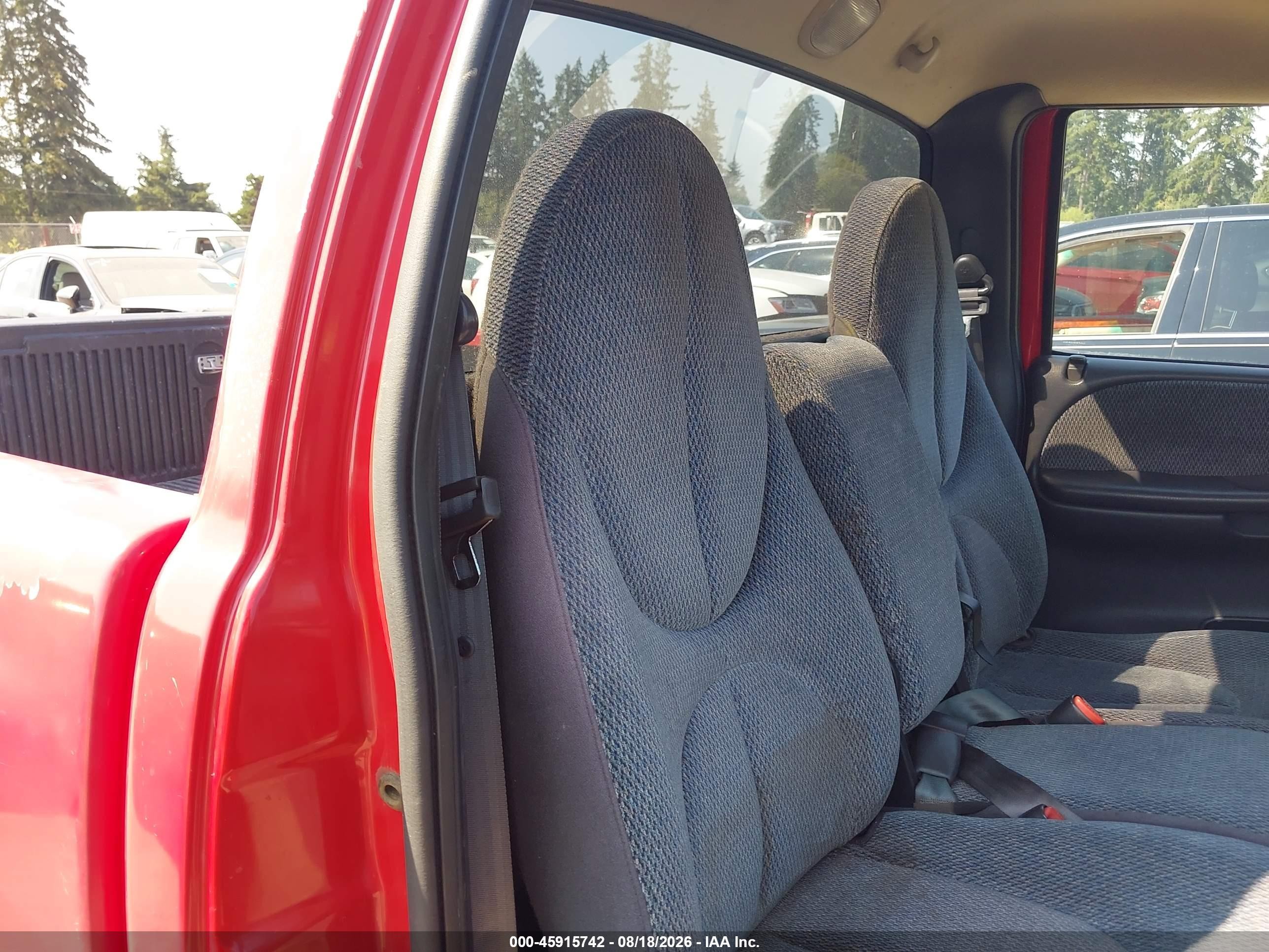 1998 Dodge Dakota Slt/sport Red vin: 1B7FL26X9WS650086