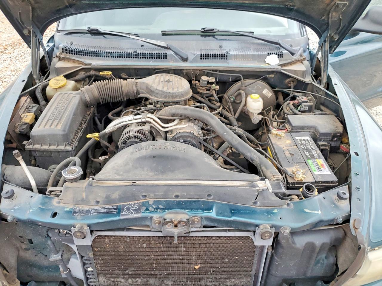 1998 Dodge Dakota Green vin: 1B7FL26X9WS698932